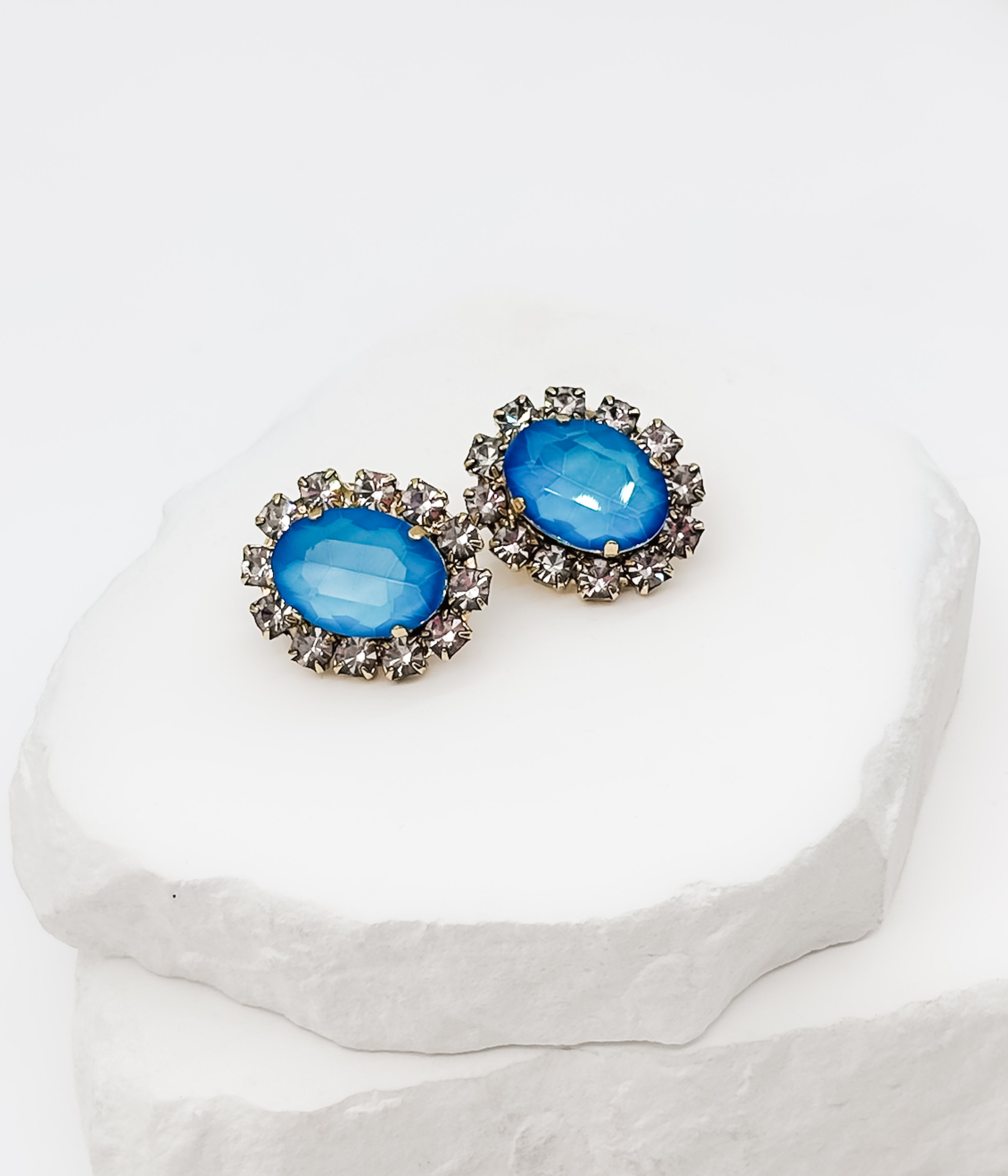 Suki Earring in Blue - Rural Haze