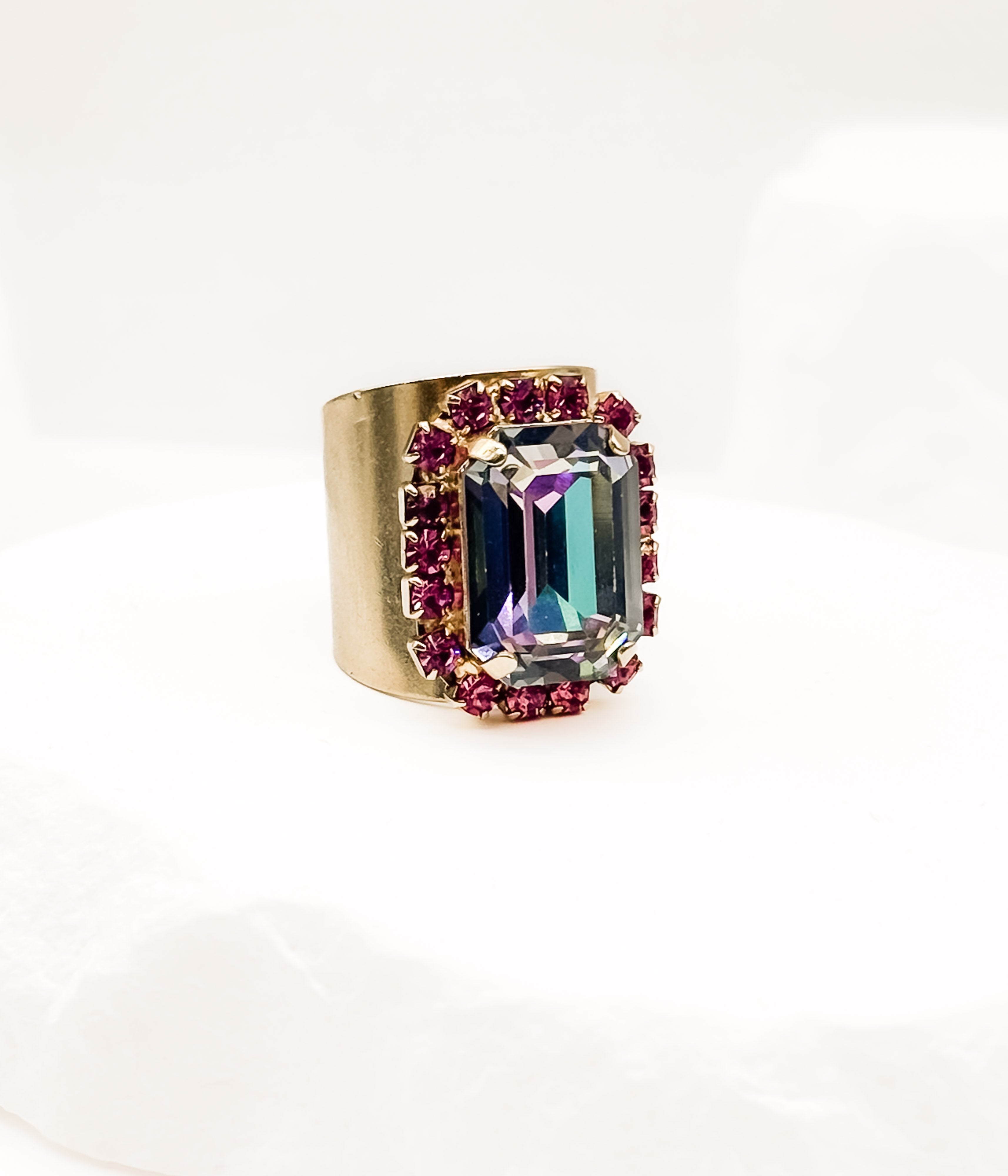 Dakota Ring Electric Pink -need Photo