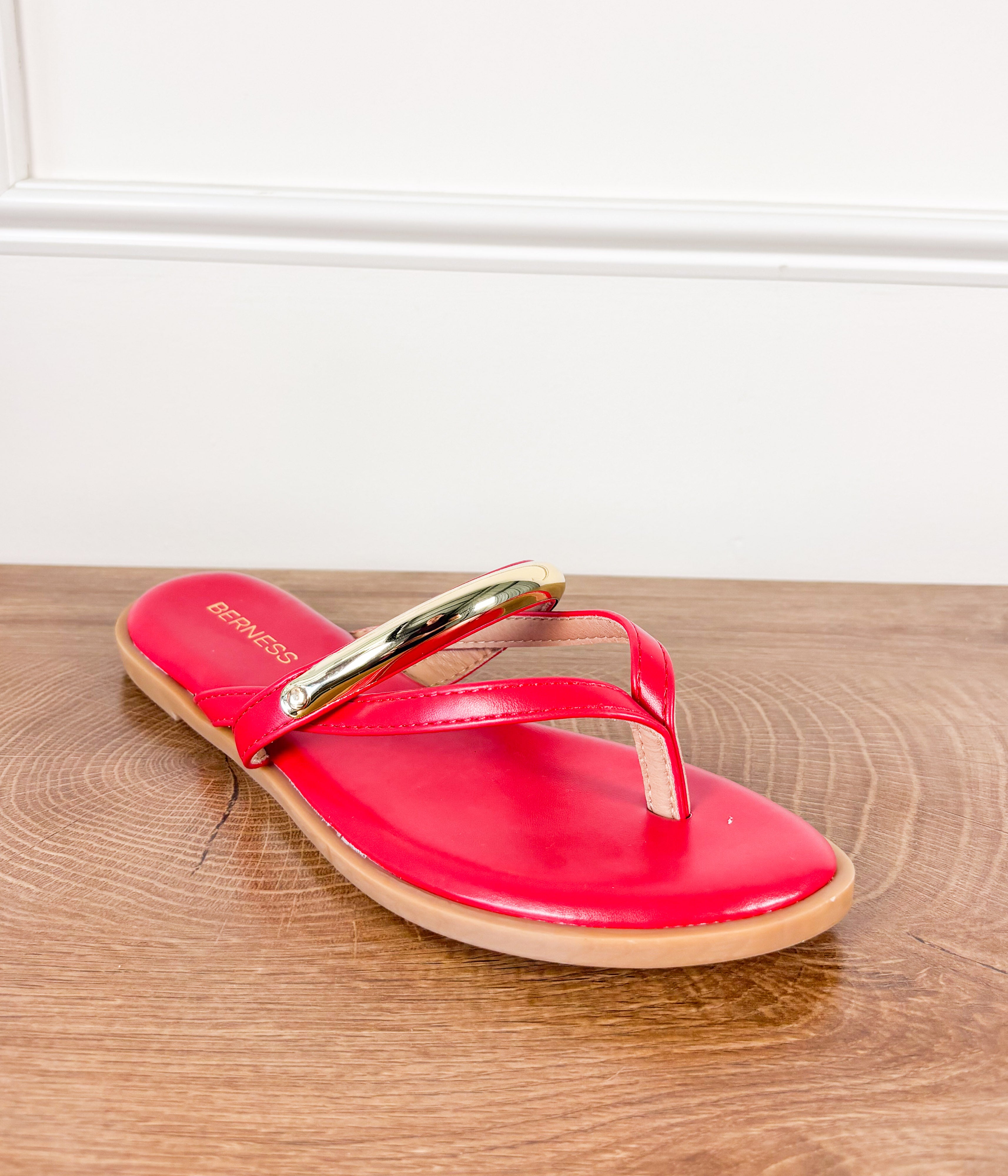 Kara Sandal in Red - Rural Haze