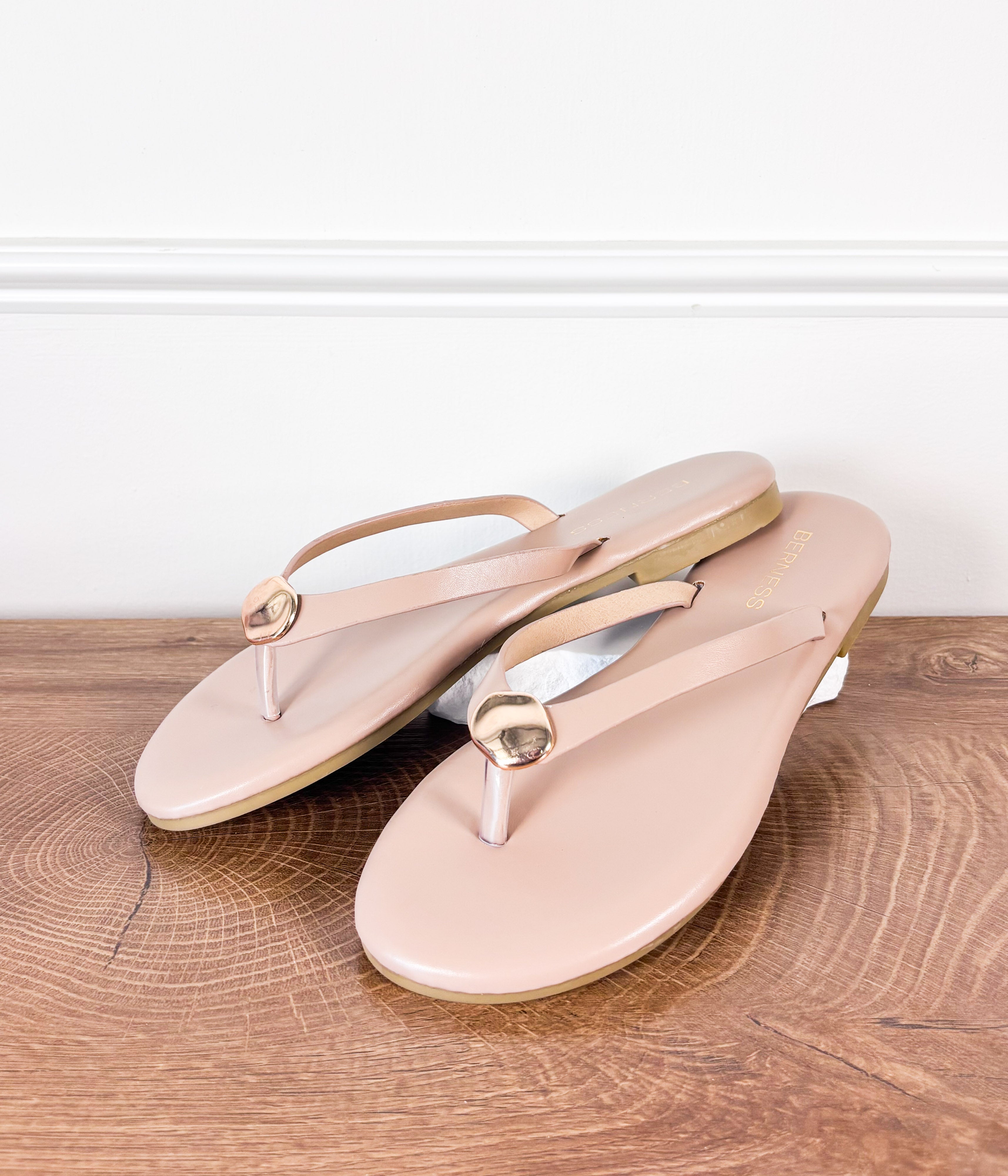 Kellen Sandal in Nude - Rural Haze