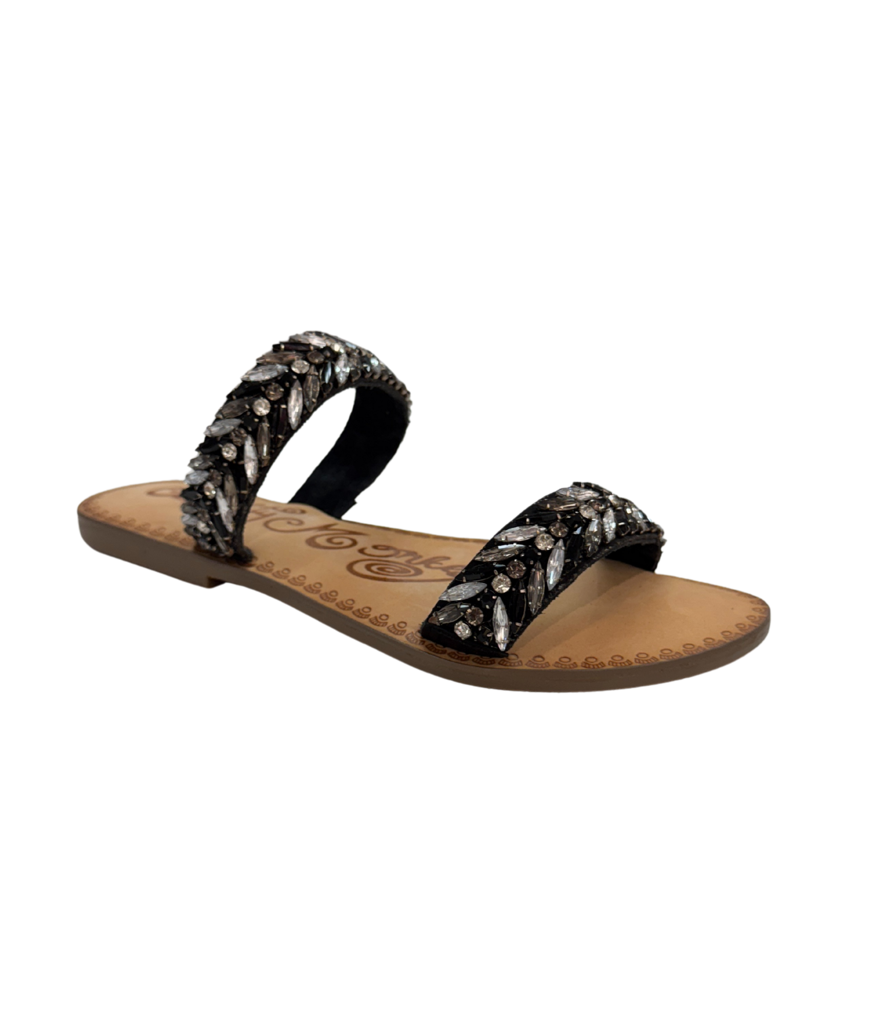 Shine Bright Sandals in Black - Rural Haze