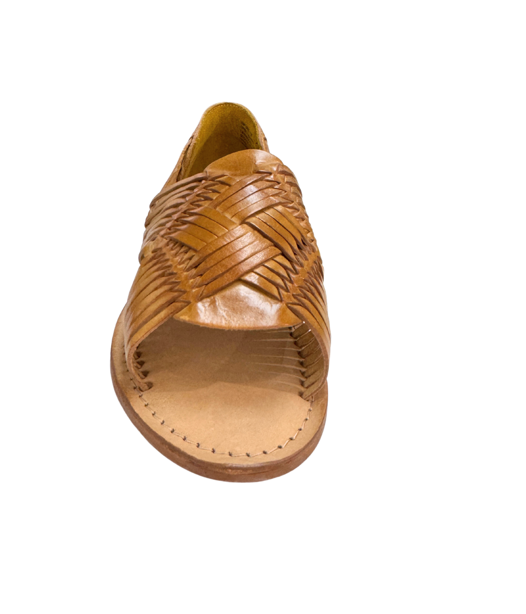 Tawakoni Woven Huarache Sandal in Mustard - Rural Haze