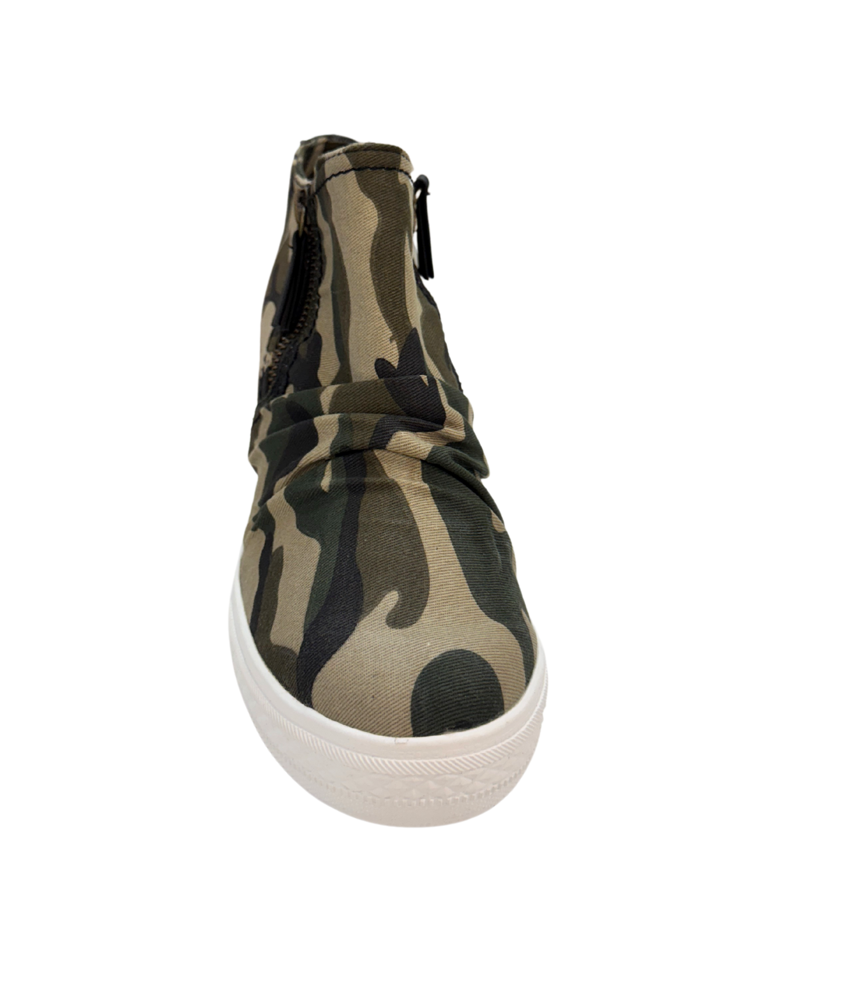 Ari Sneaker Wedge in Camo - Rural Haze