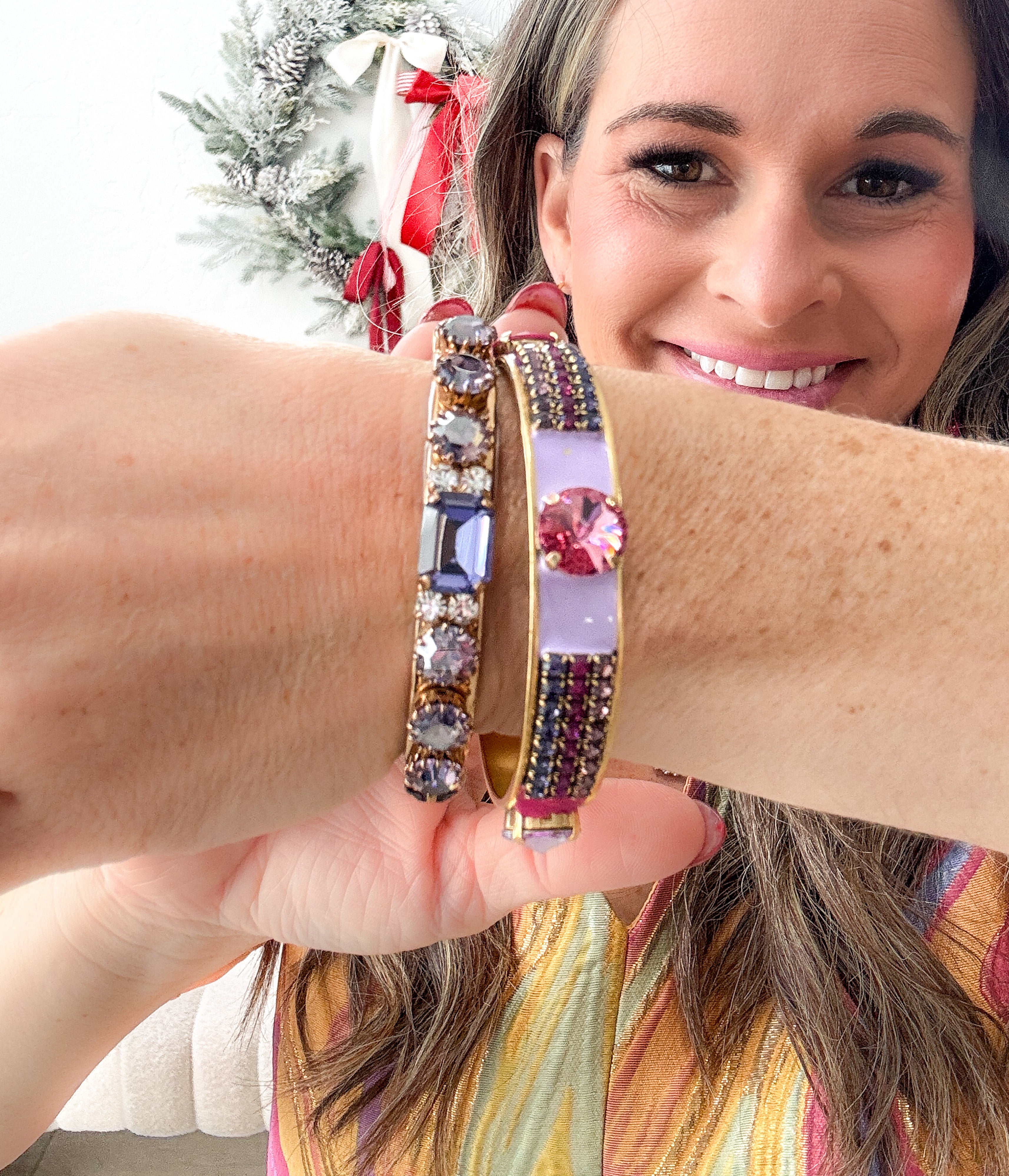 Mireya Cuff in Purple