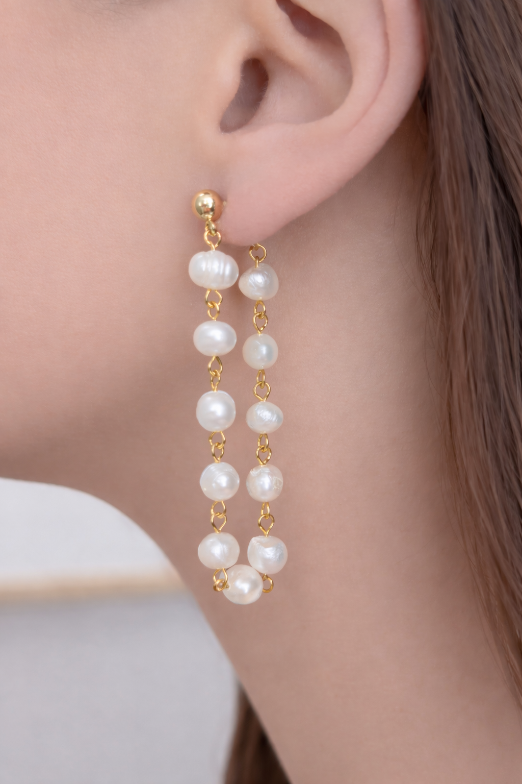 Ariane Pearl Drop Earrings