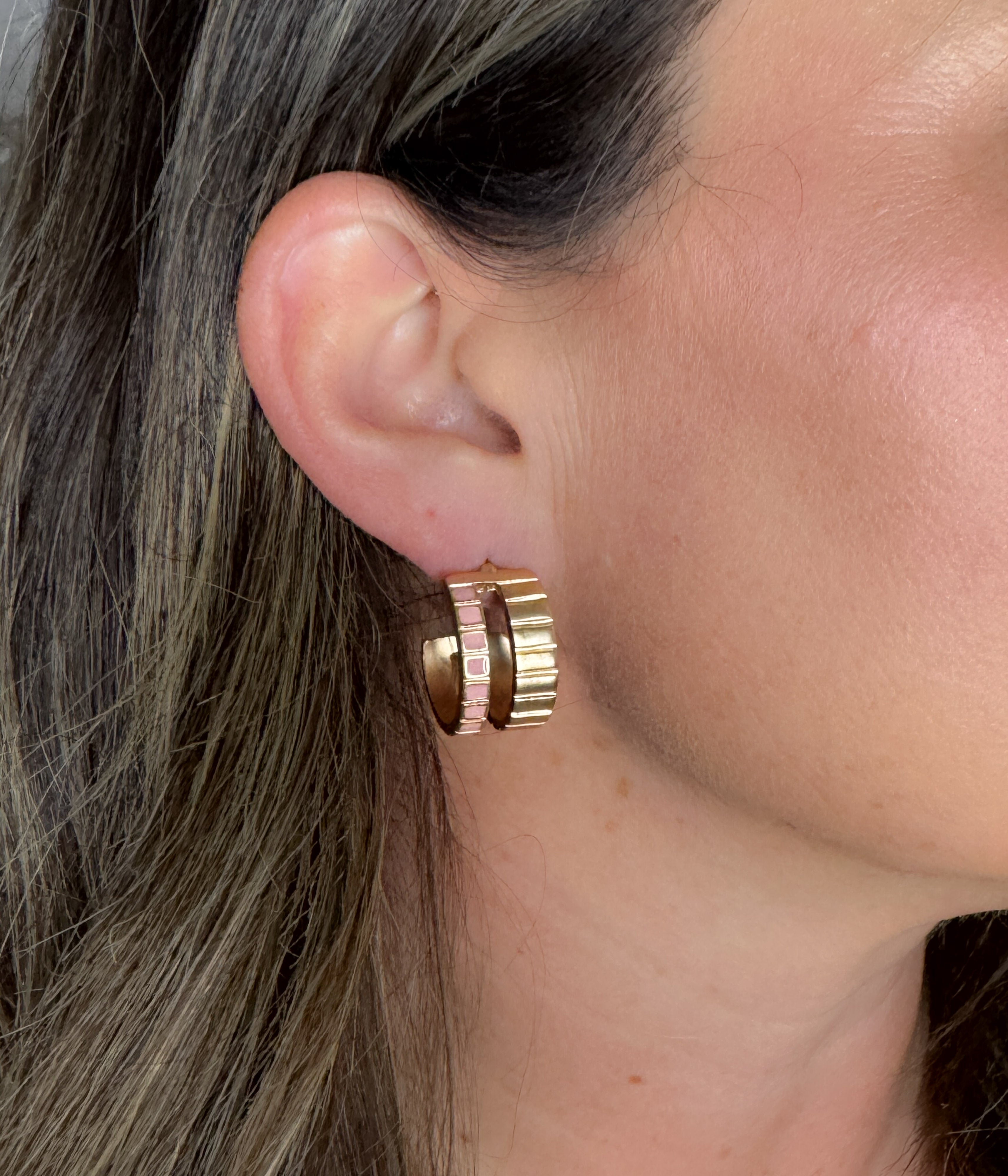 Ayden Gold Hoop Earrings