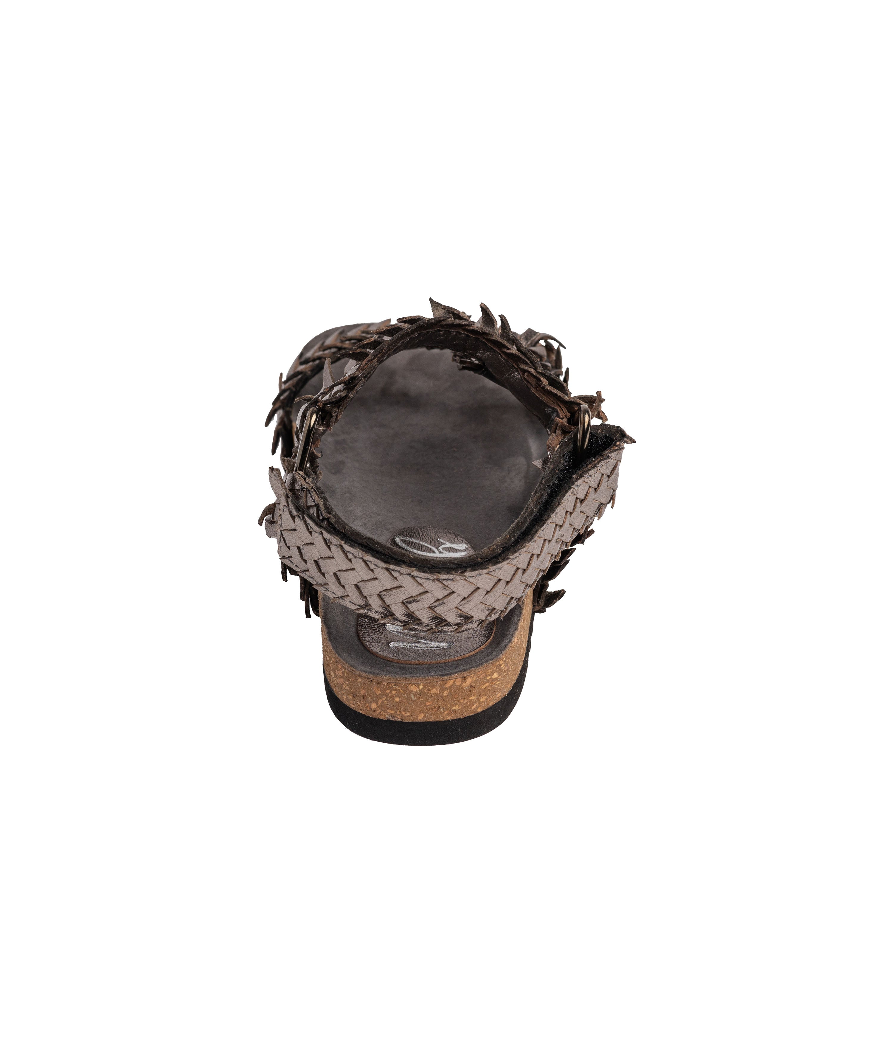 River Dance Woven Sandal in Pewter - Rural Haze