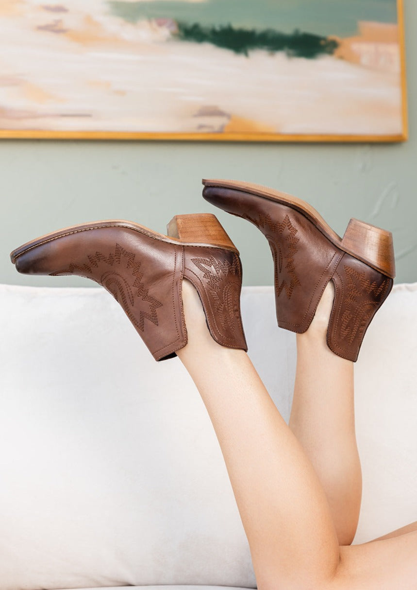 Kickin' Booties in Brown - Rural Haze