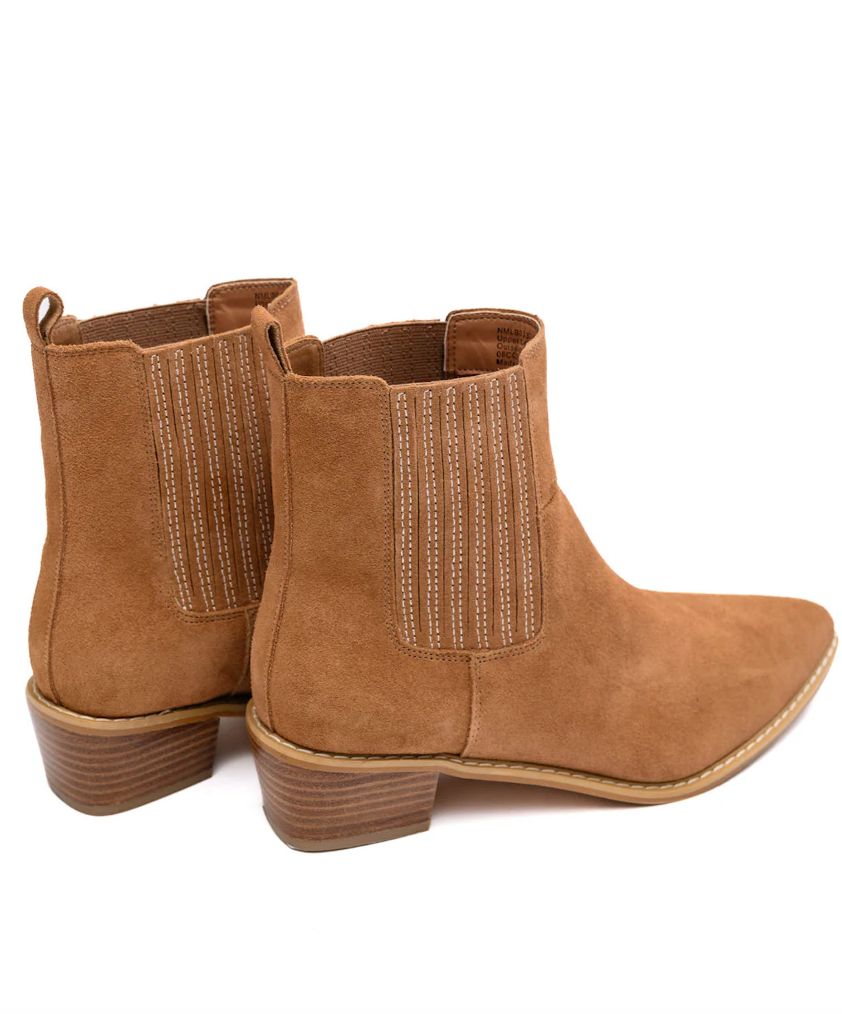 Leonor Suede Ankle Boot in Tan - Rural Haze
