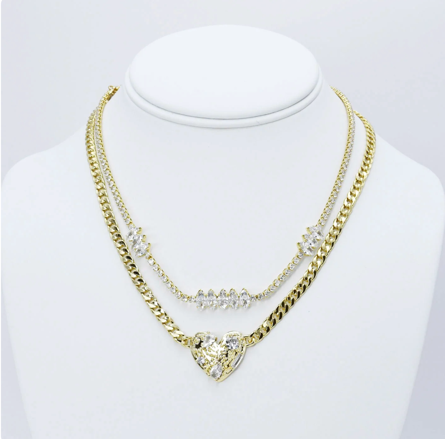 Shimmering Love Necklace