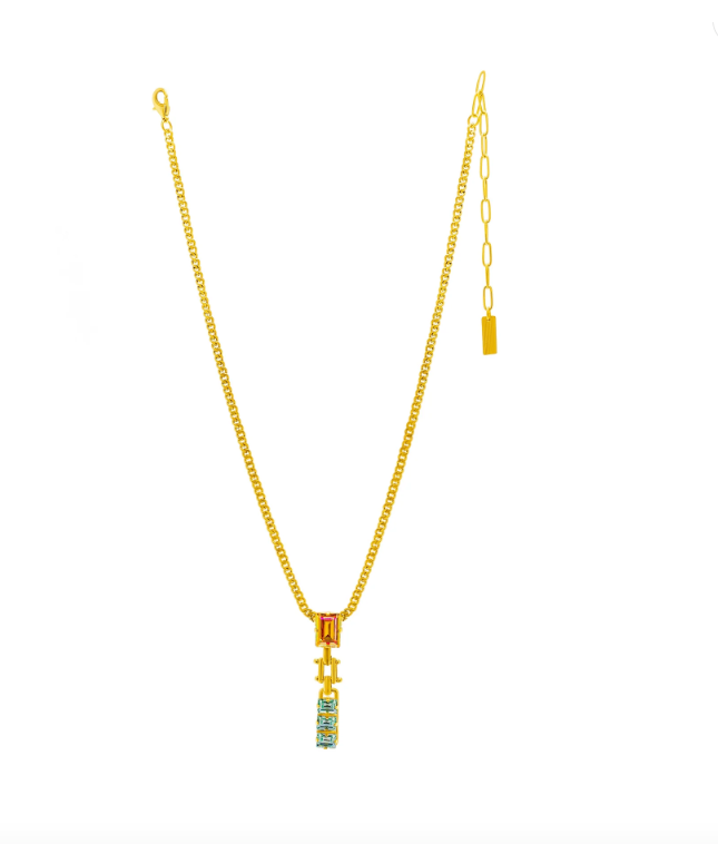 Rhett Necklace in Antique Gold