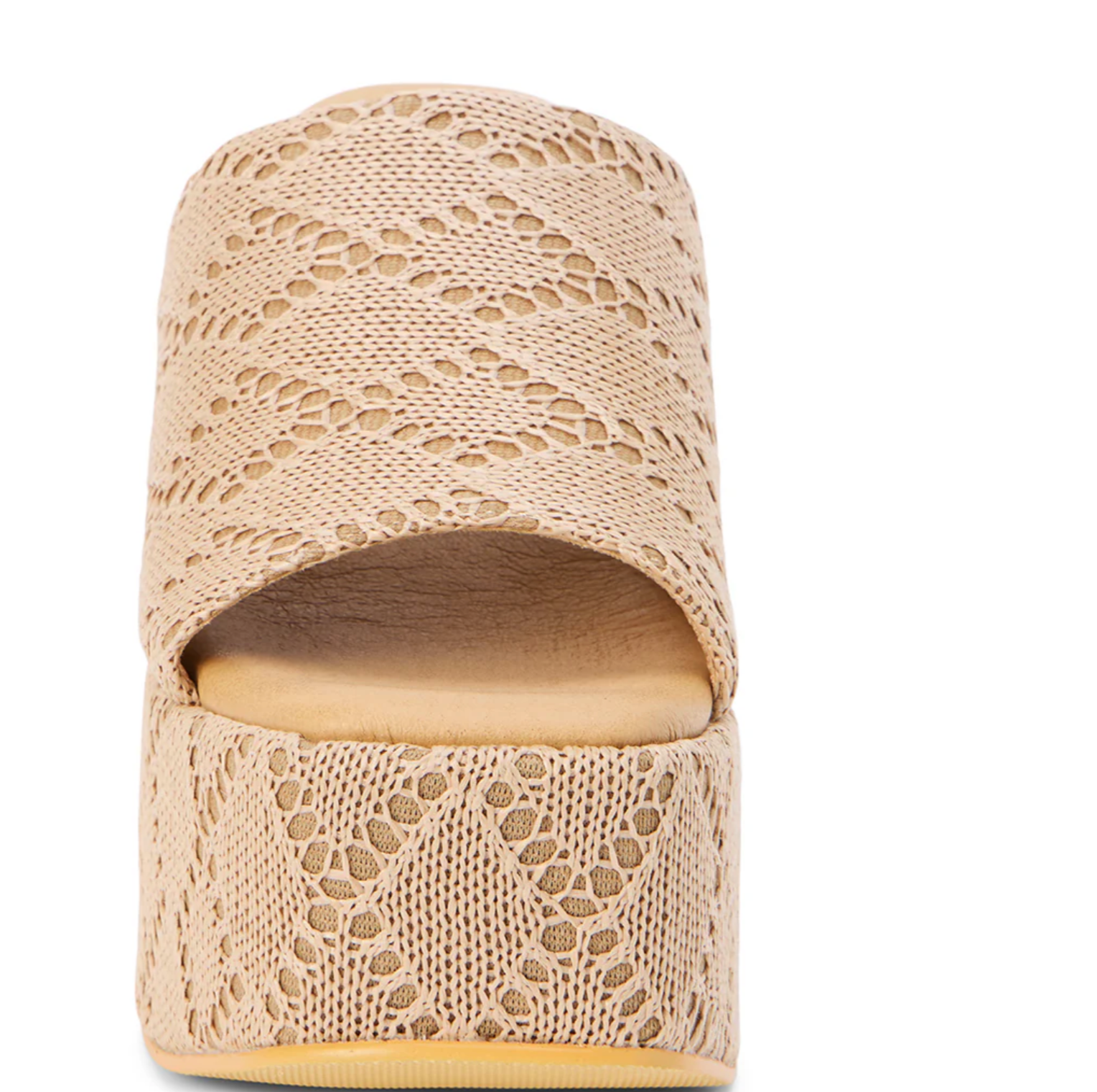 Como Platform Sandals in Natural