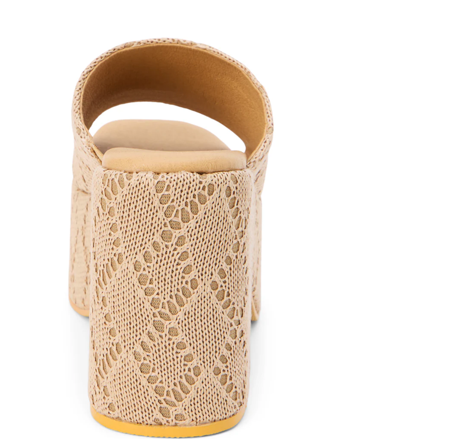 Como Platform Sandals in Natural