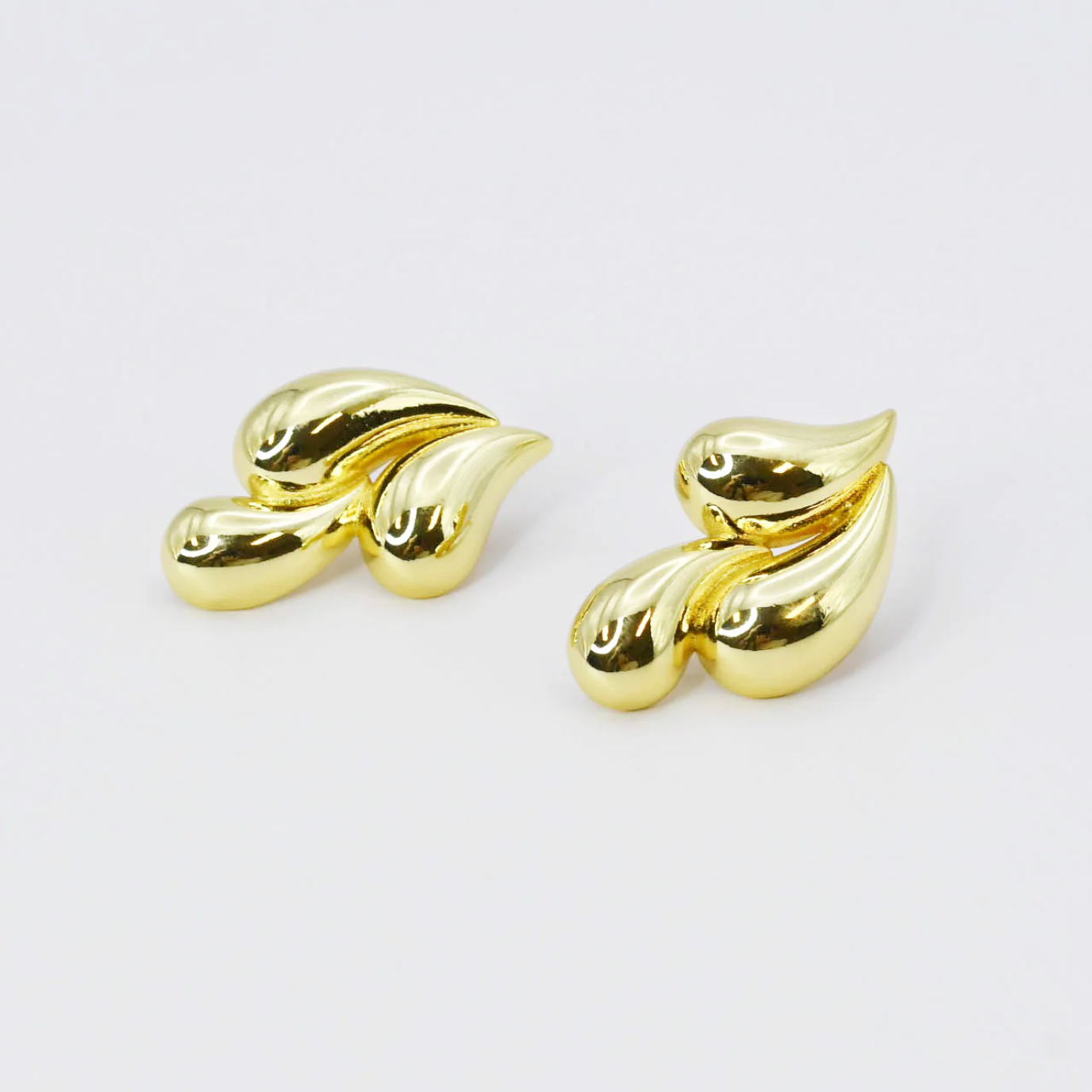 Triple Teardrop Earrings