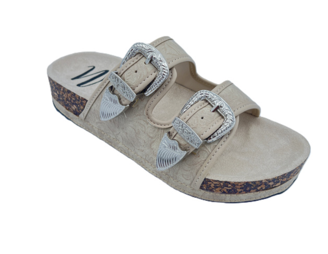 Morgana Western Sandal - Rural Haze