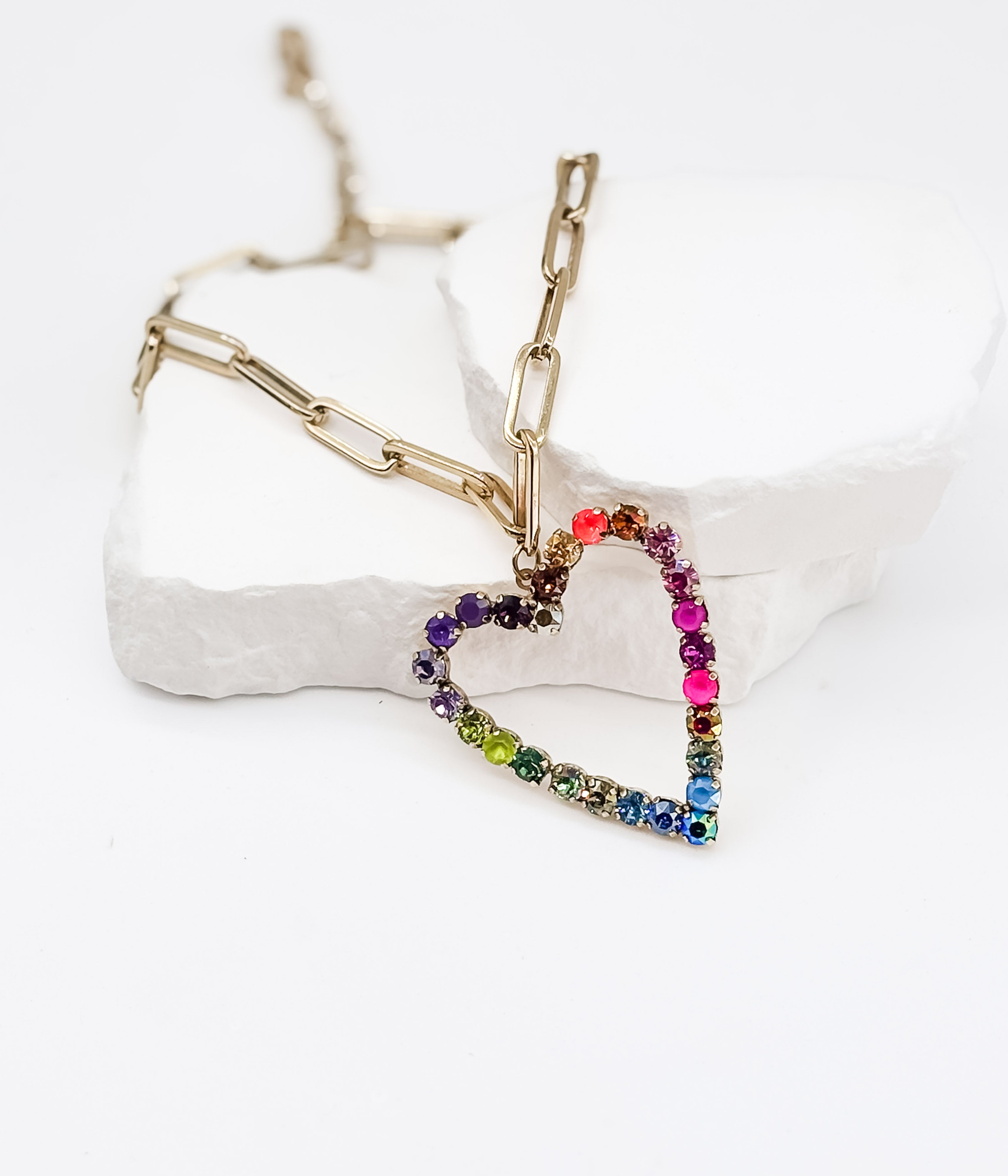 Watermelon Heart Necklace