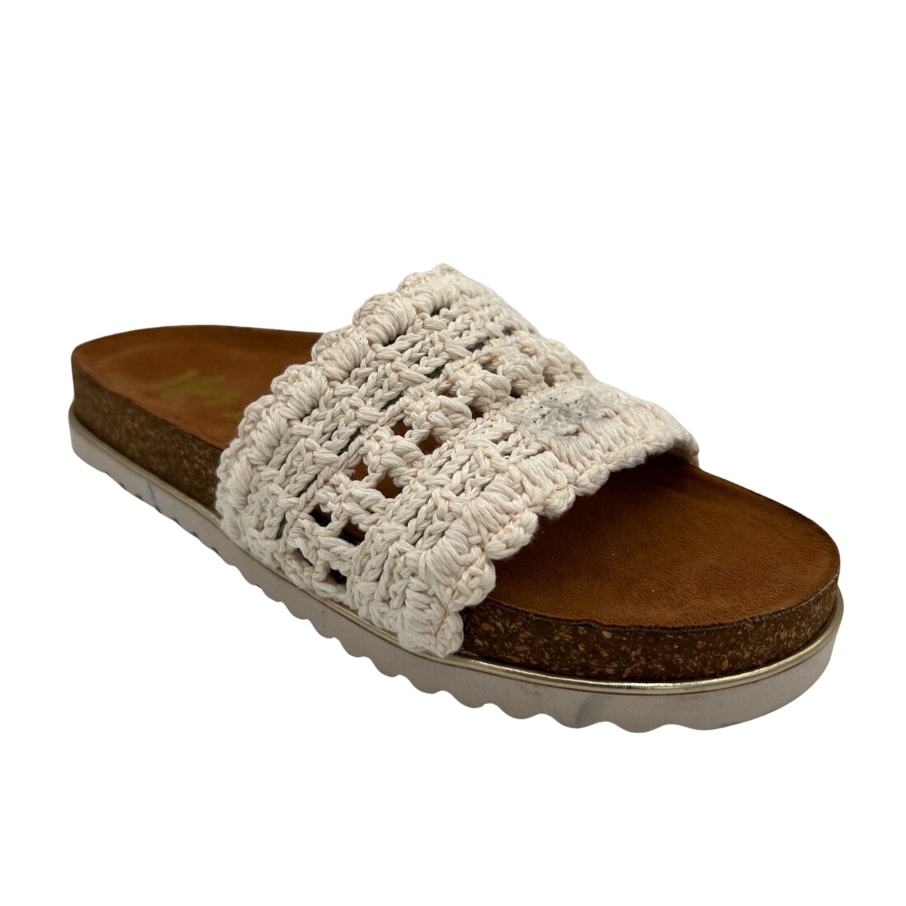 Beatty Sandals in White - Rural Haze