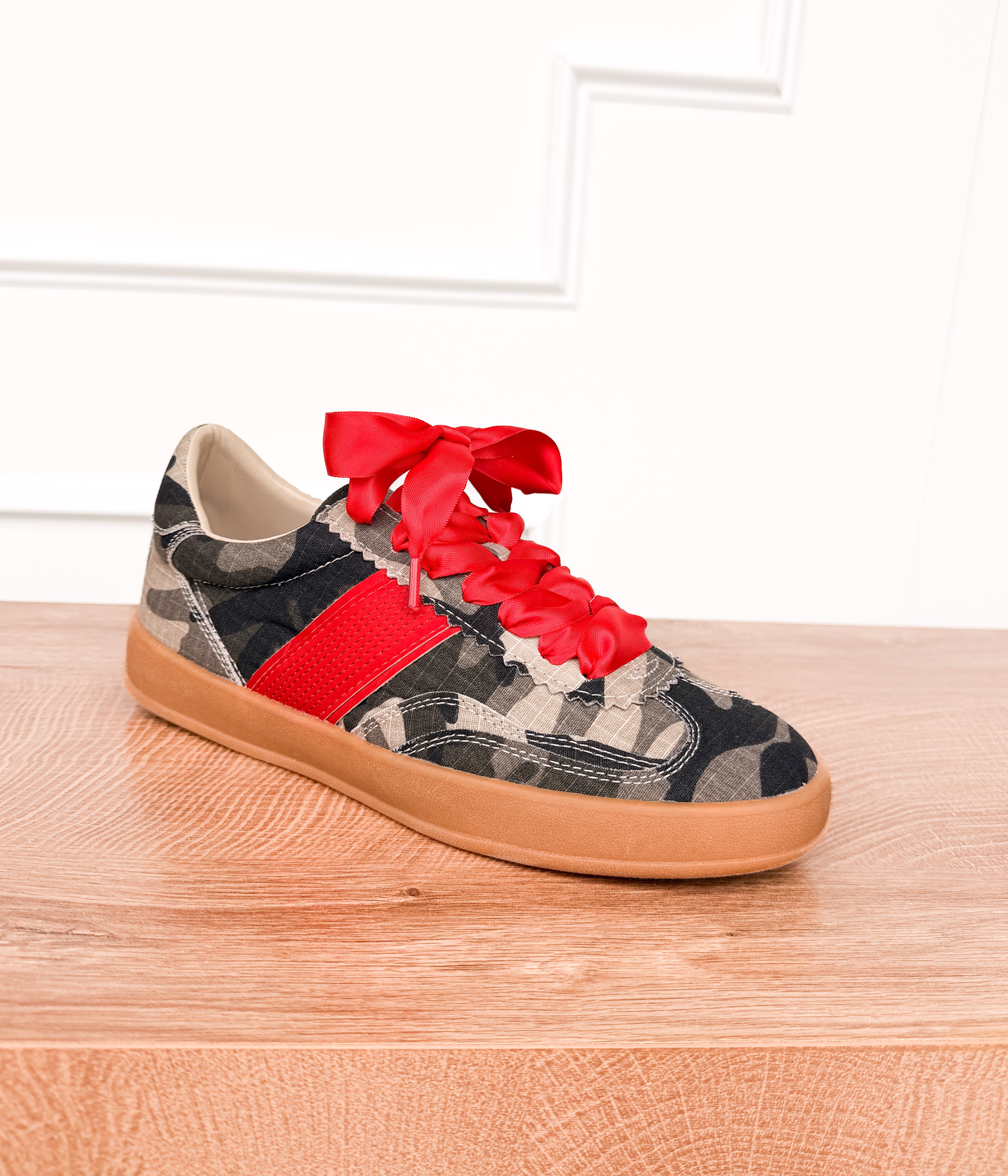 Camo Khaki Sneakers