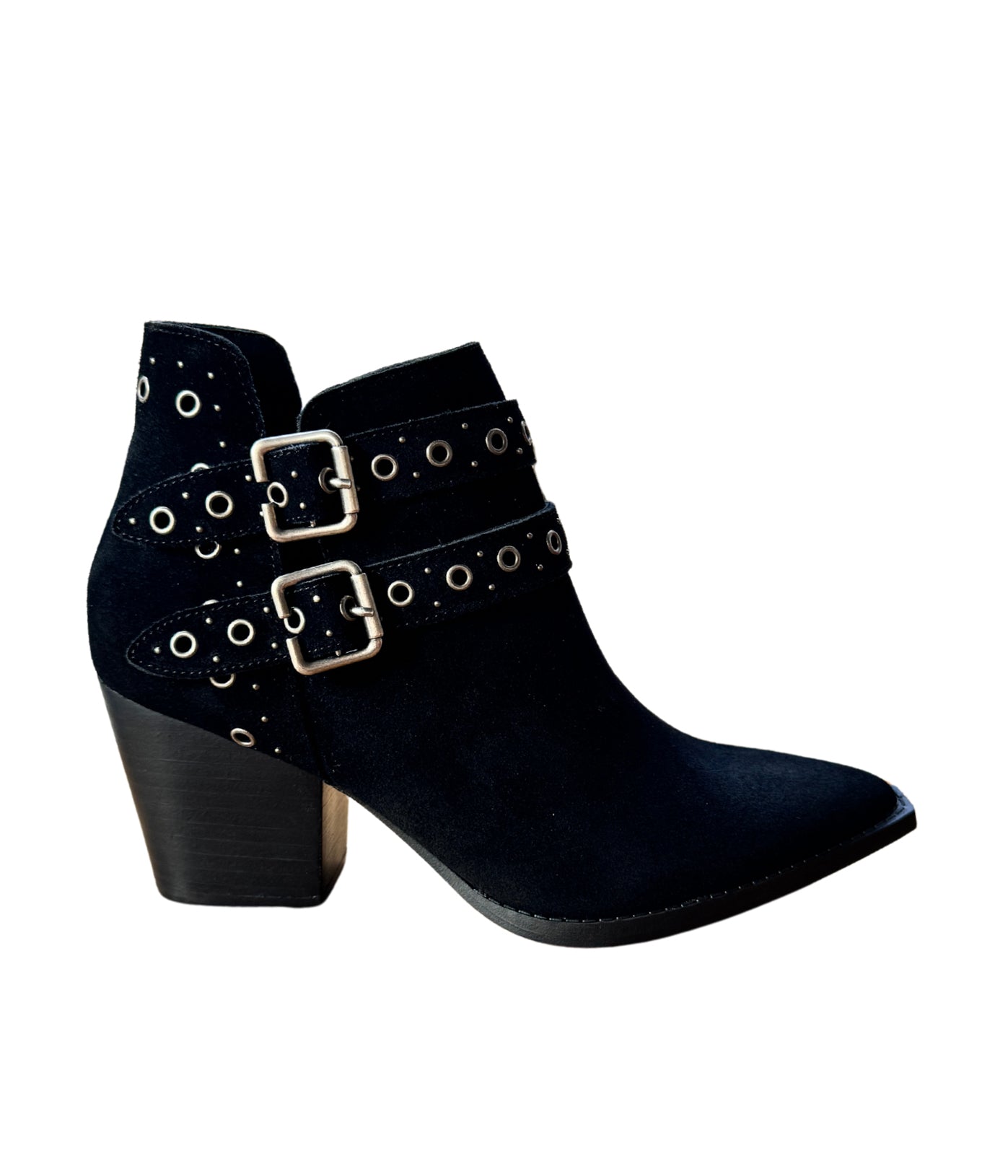 Elsa Leather Ankle Boot in Black - Rural Haze
