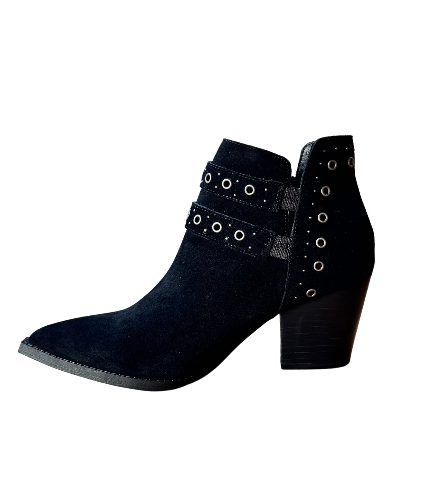 Elsa Leather Ankle Boot in Black - Rural Haze