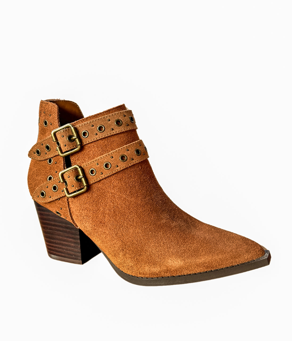 Elsa Leather Ankle Boot in Tan - Rural Haze