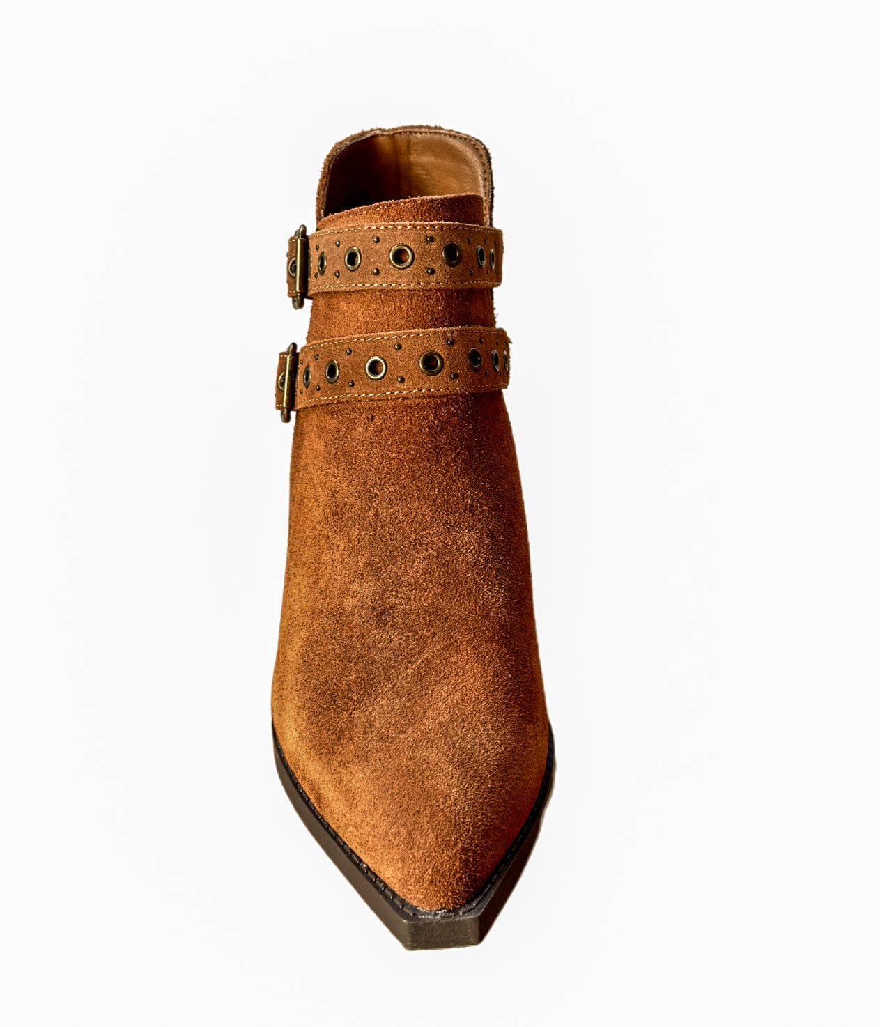 Elsa Leather Ankle Boot in Tan - Rural Haze