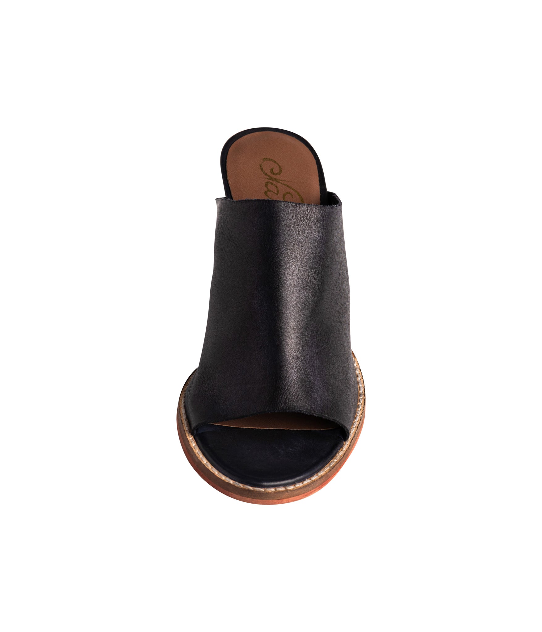 Hallie Heeled Sandal in Black - Rural Haze