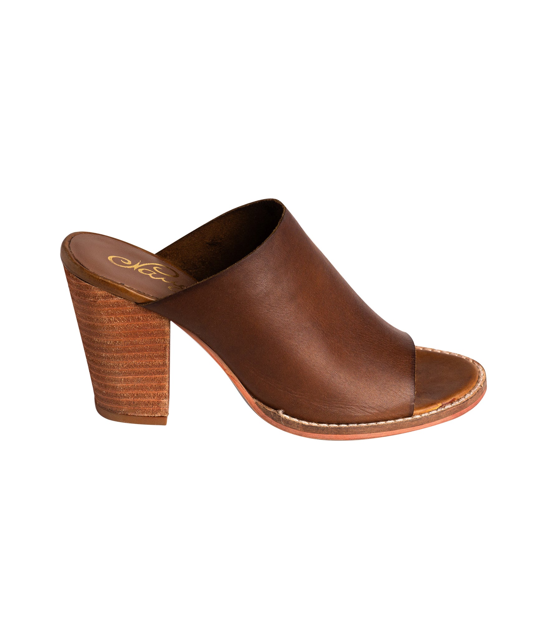 Hallie Heeled Sandal in Tan - Rural Haze