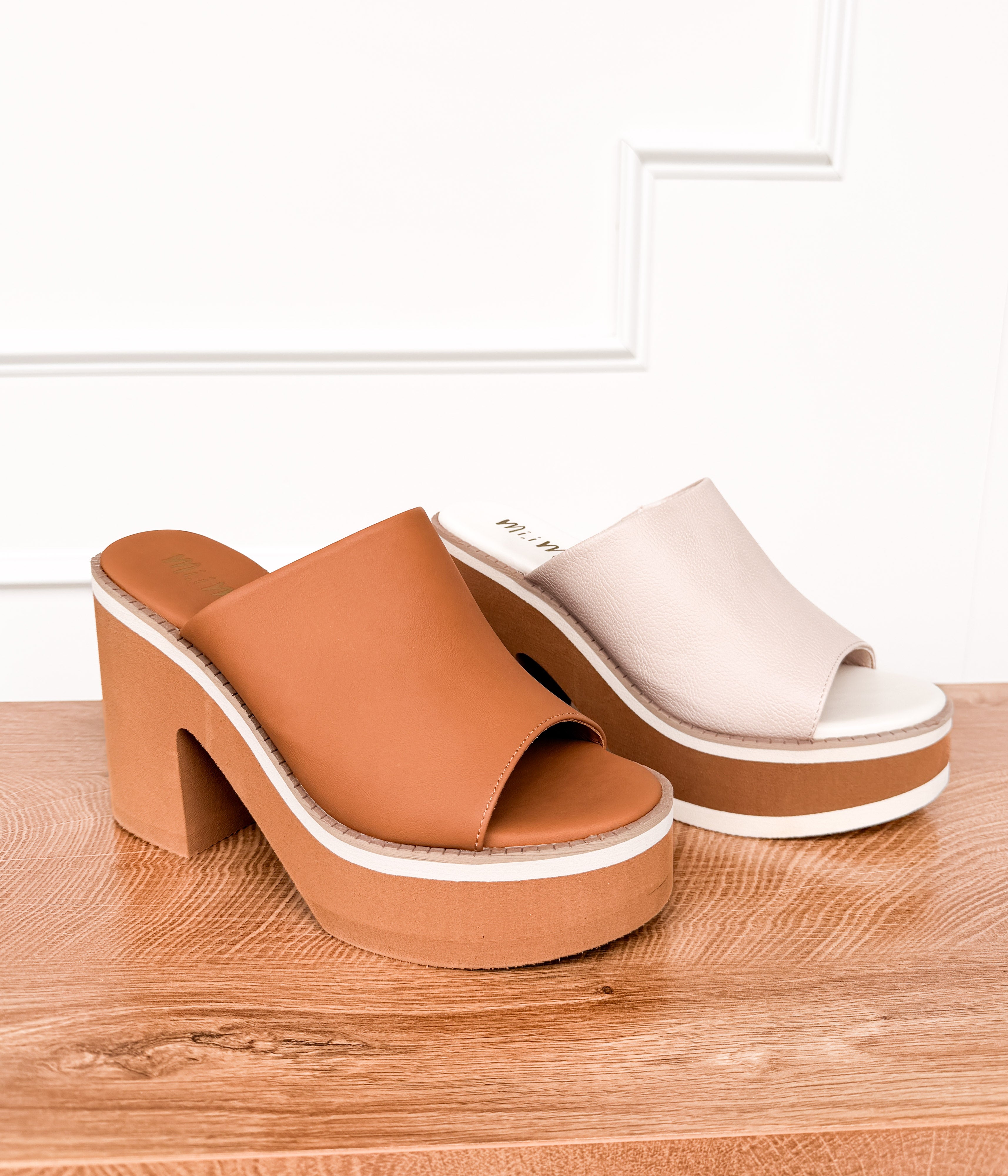Jemma Platform Sandal in Nude