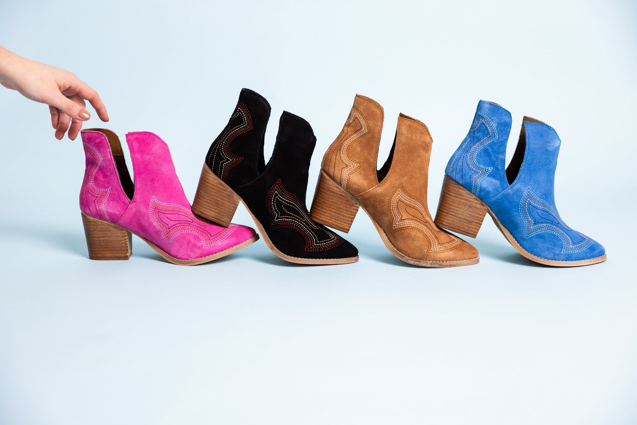 Journee Ankle Boots in Black - Rural Haze