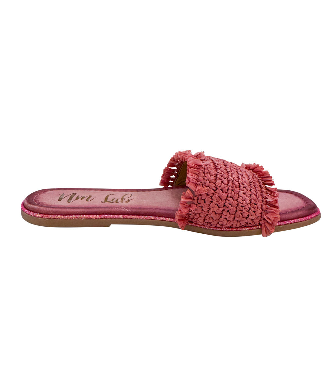 Juana Woven Sandals in Pink - Rural Haze