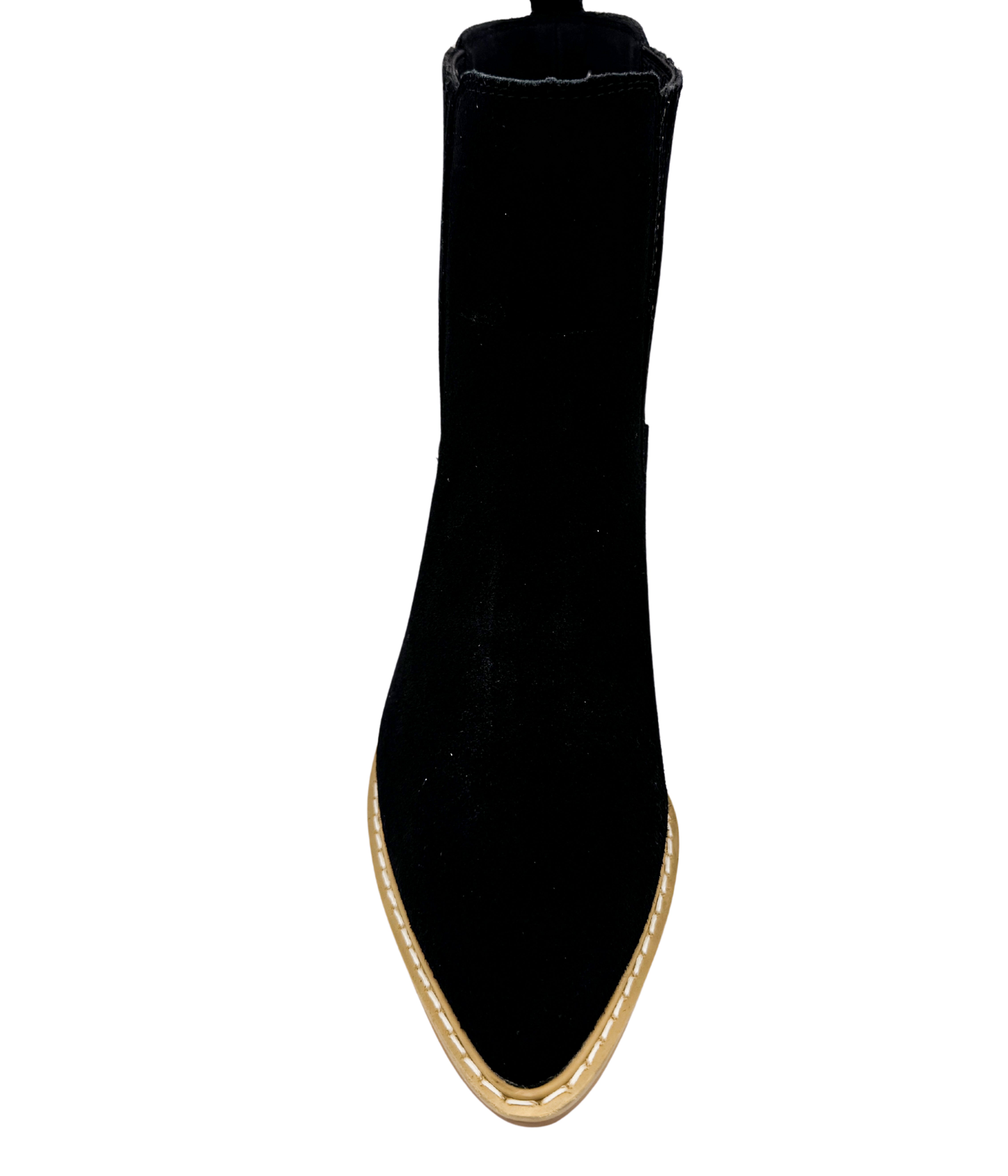 Leonor Suede Ankle Boot in Black - Rural Haze