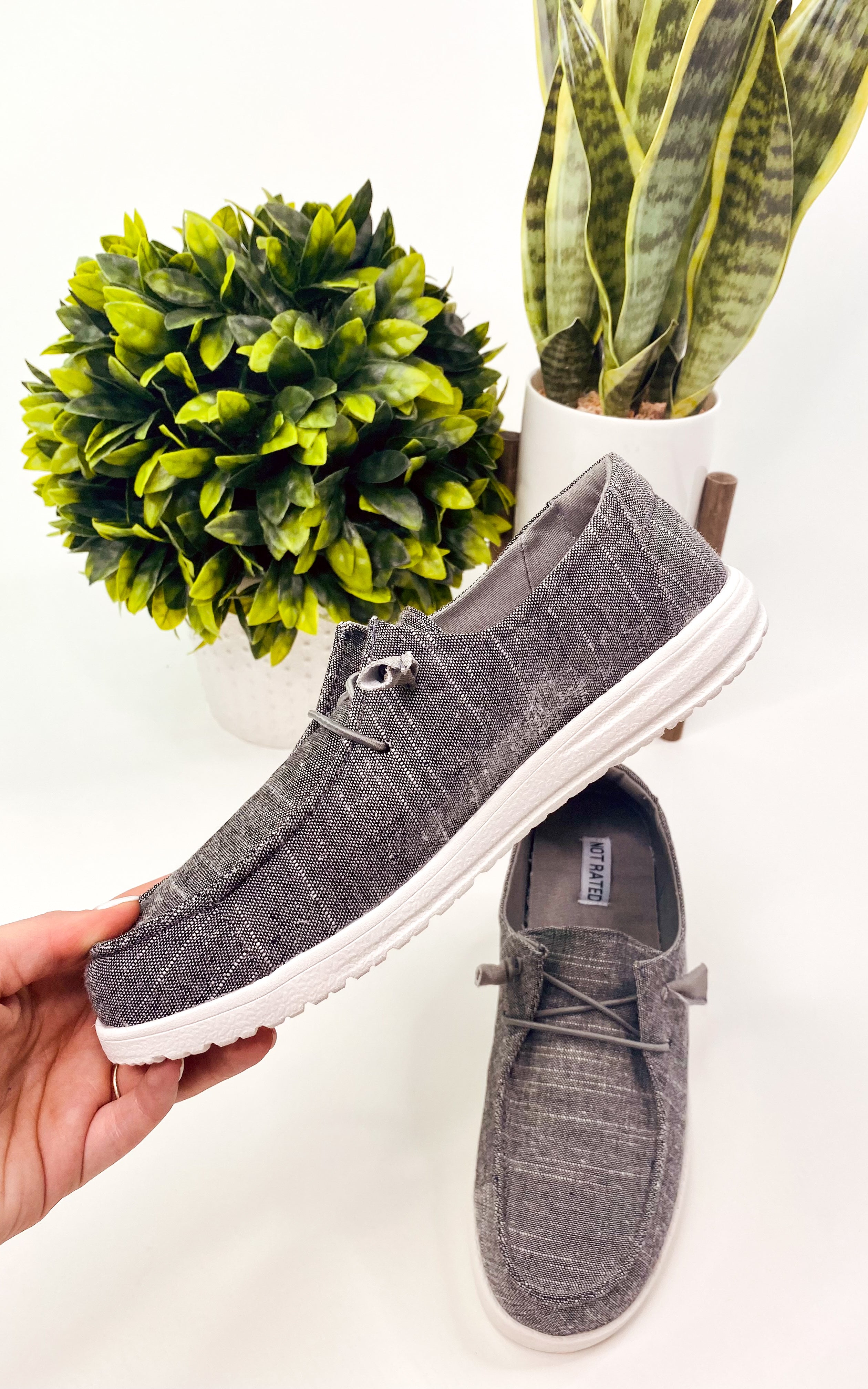Maco Sneaker in Charcoal - Rural Haze