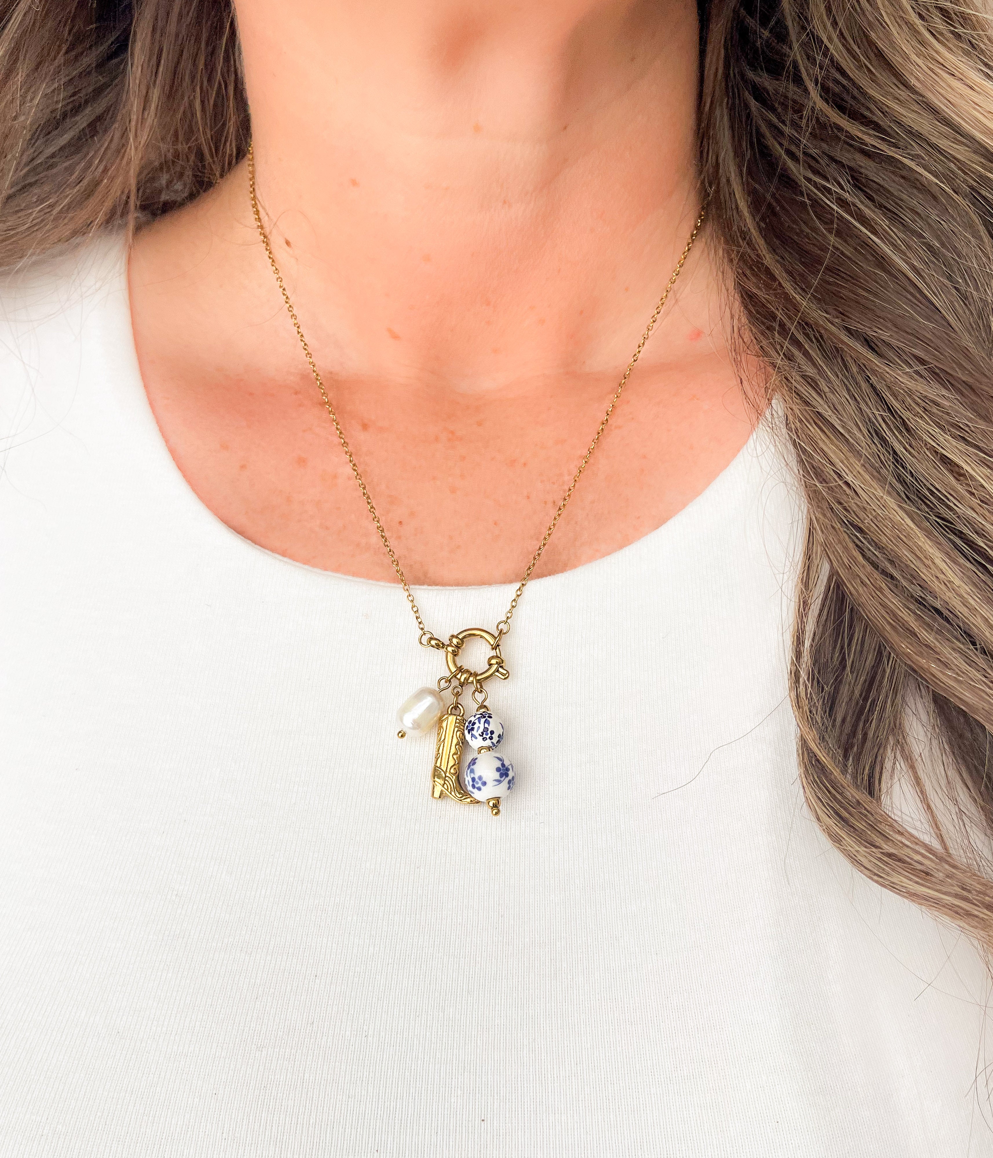 Howdy Lover Charm Necklace