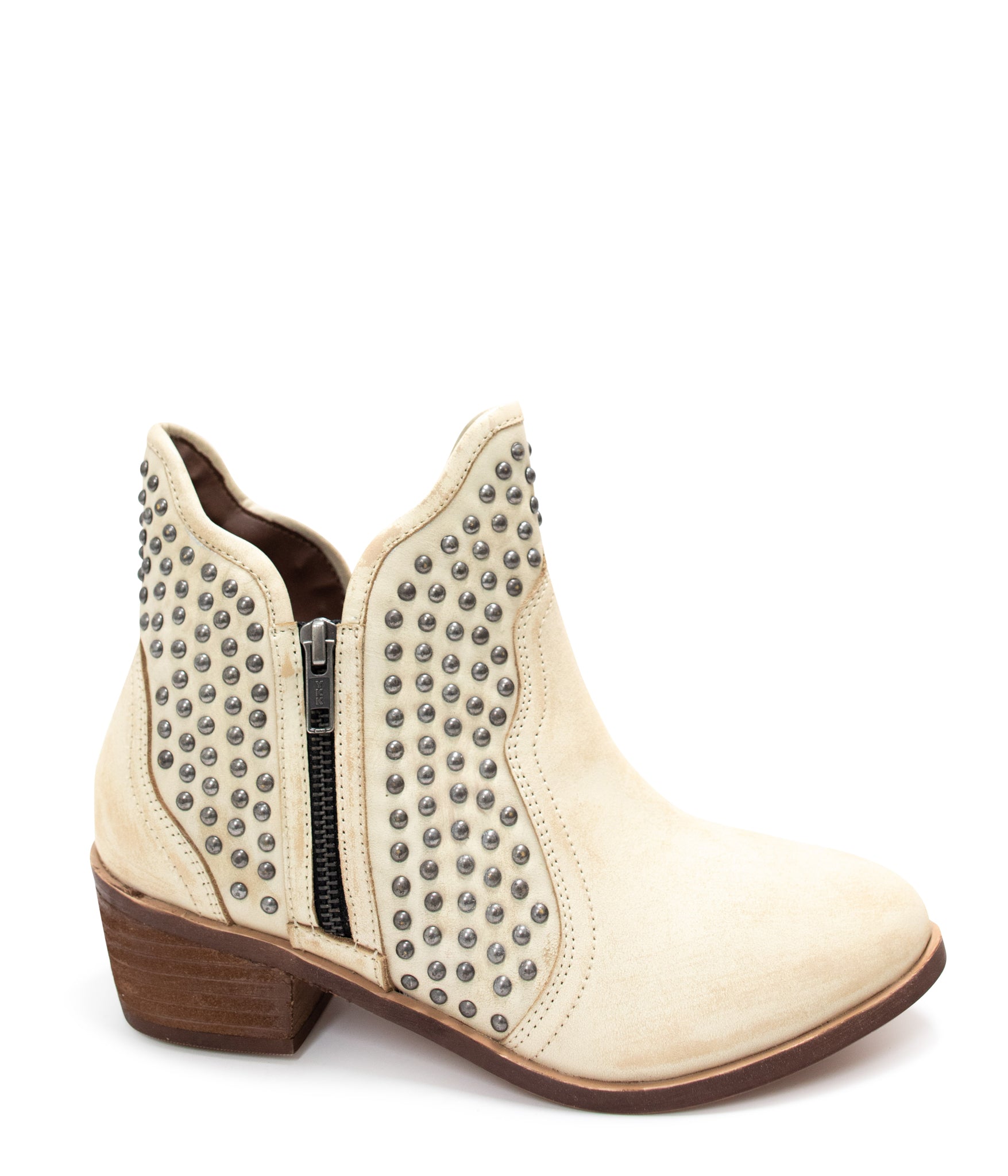 Nailed It Ankle Boot in White - Rural Haze
