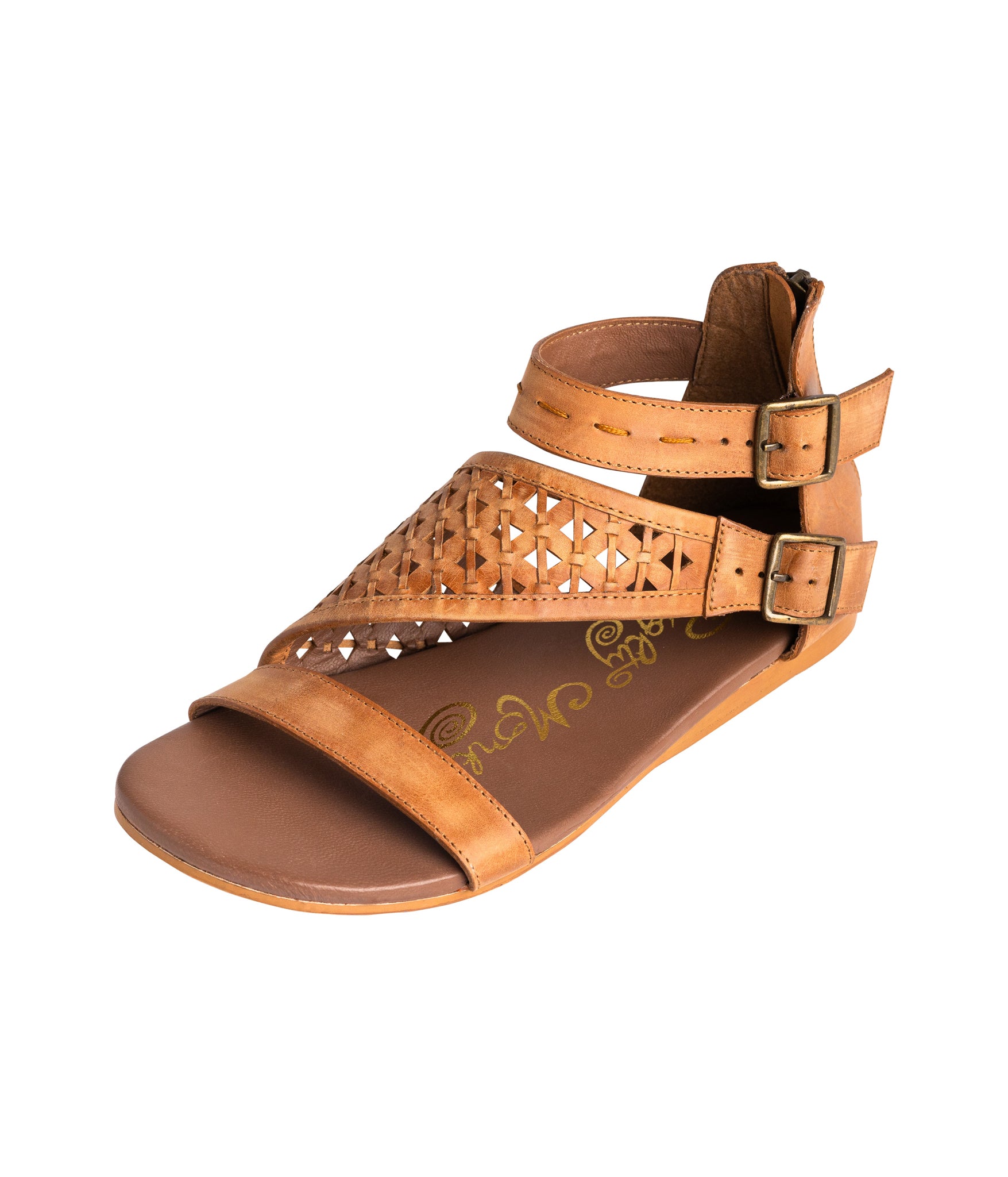 Nora Sandals in Tan - Rural Haze