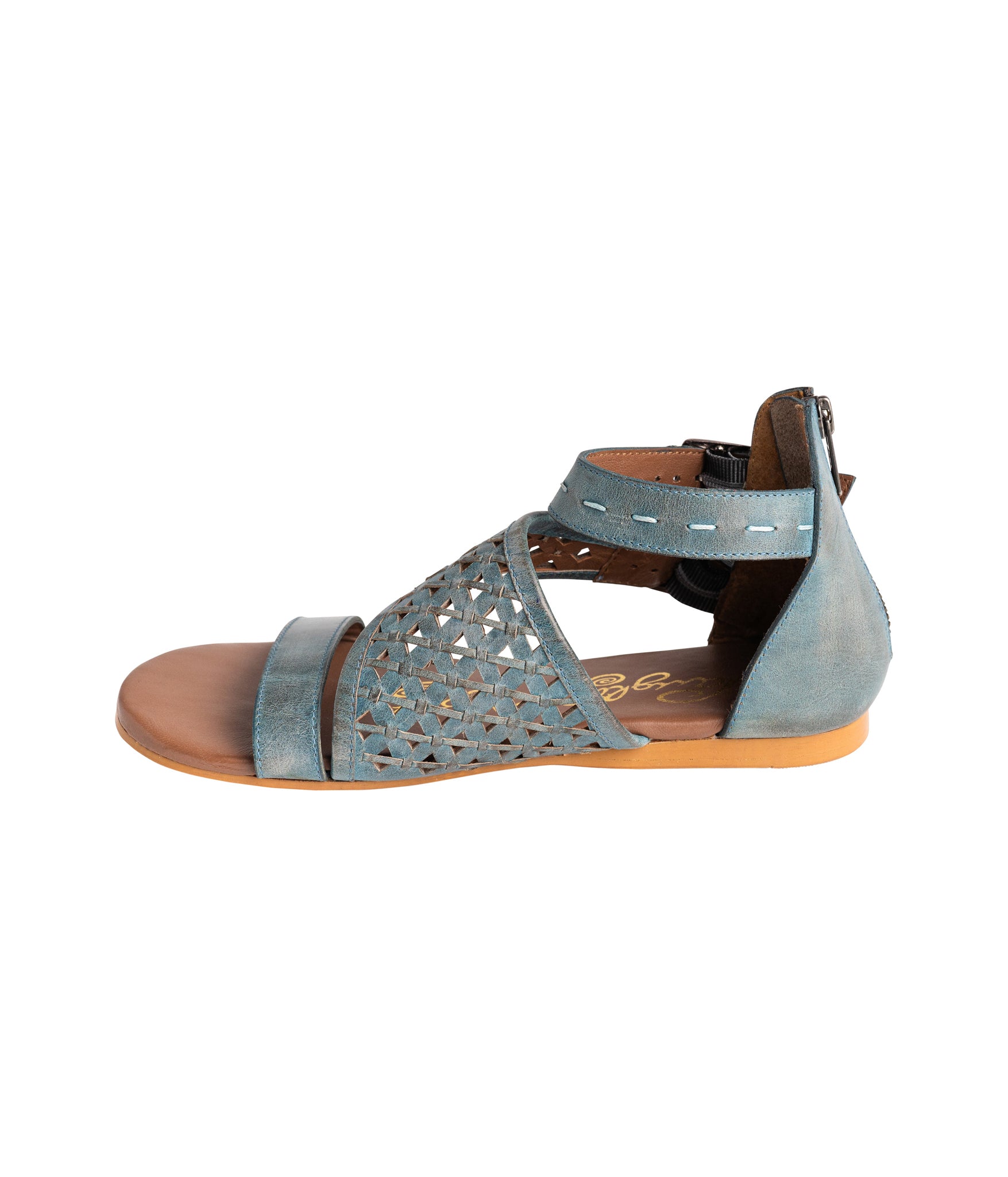 Nora Sandals in Teal - Rural Haze