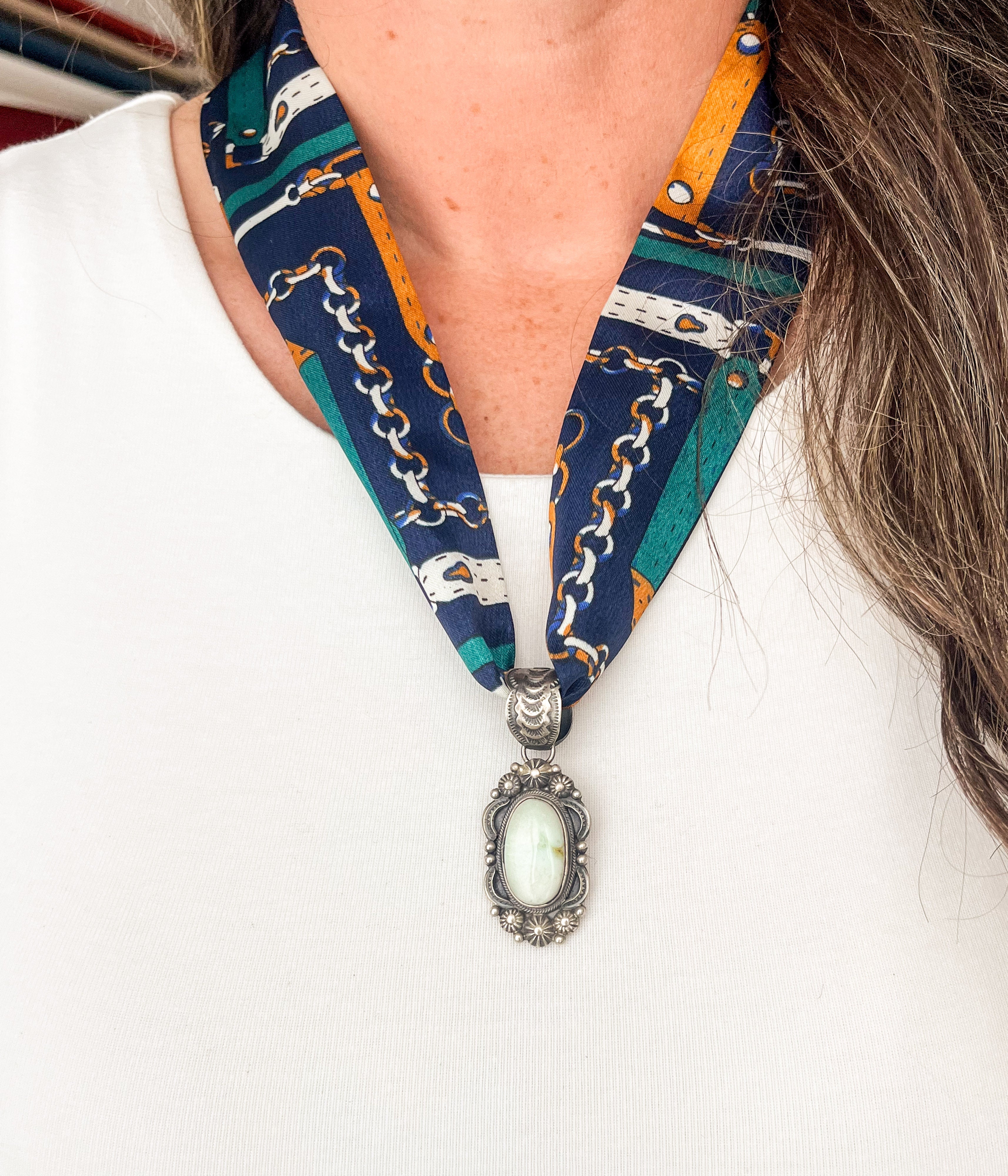 Palomino Twilight Navajo Scarf Necklace