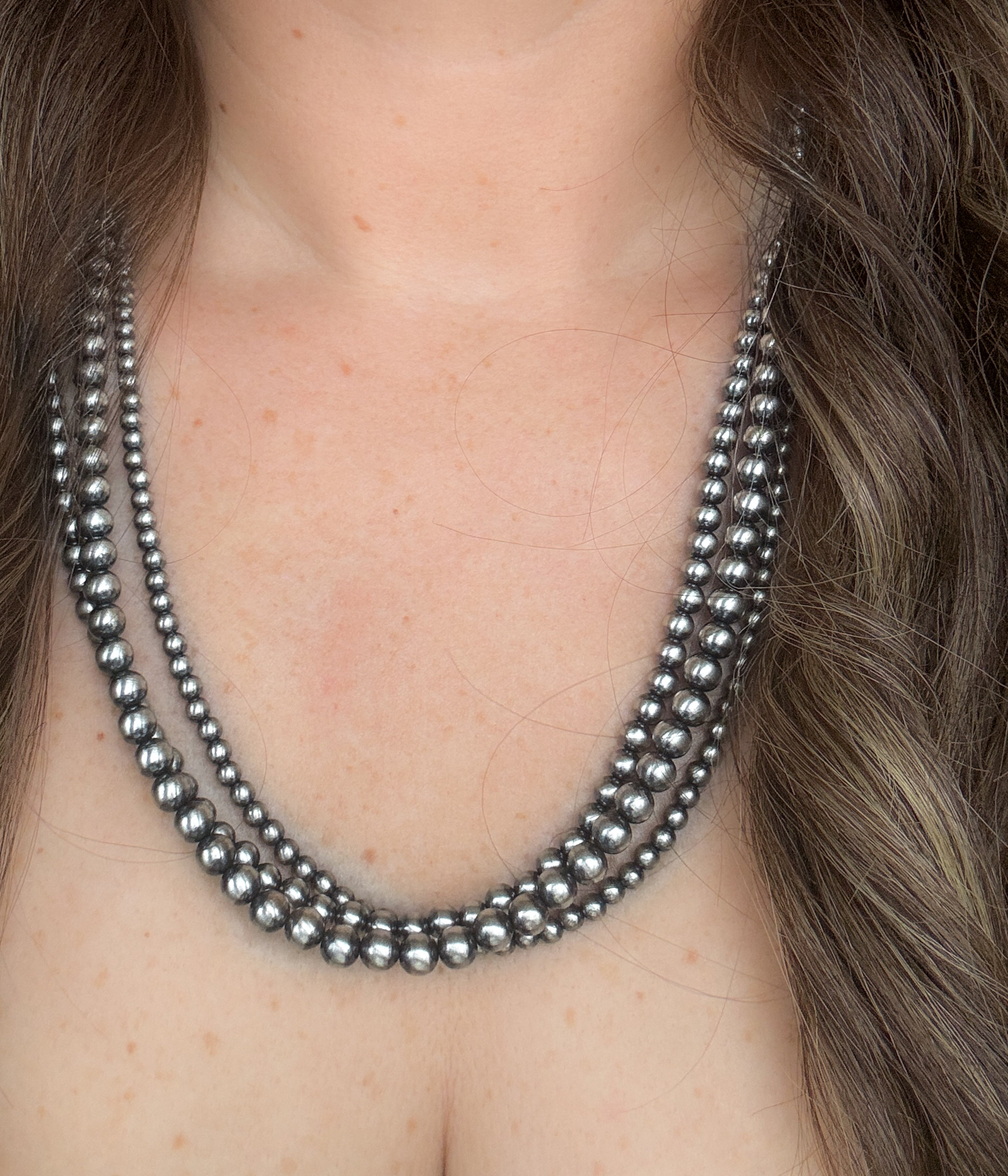 Three Strand Pearl Necklace