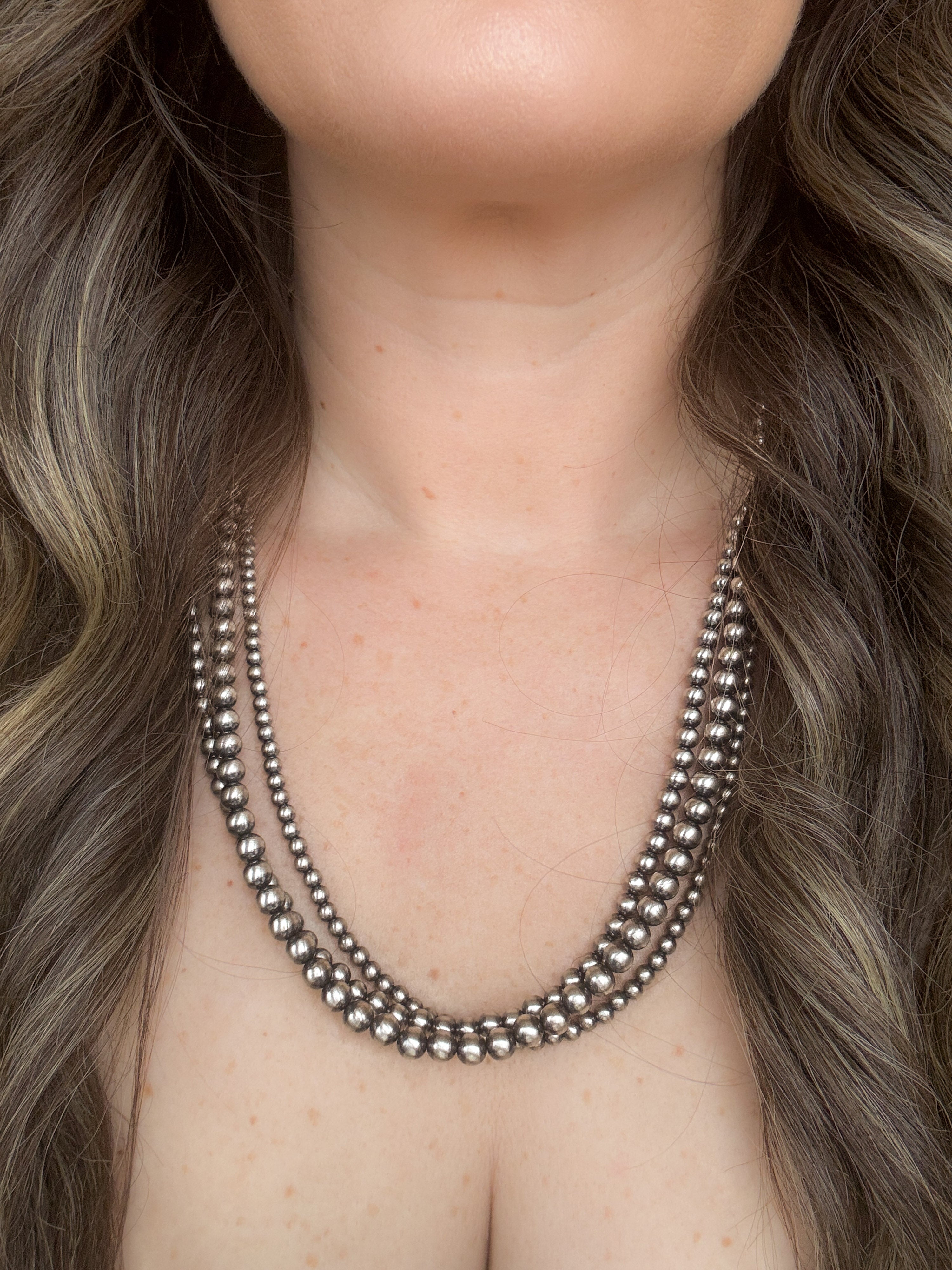 Three Strand Pearl Necklace