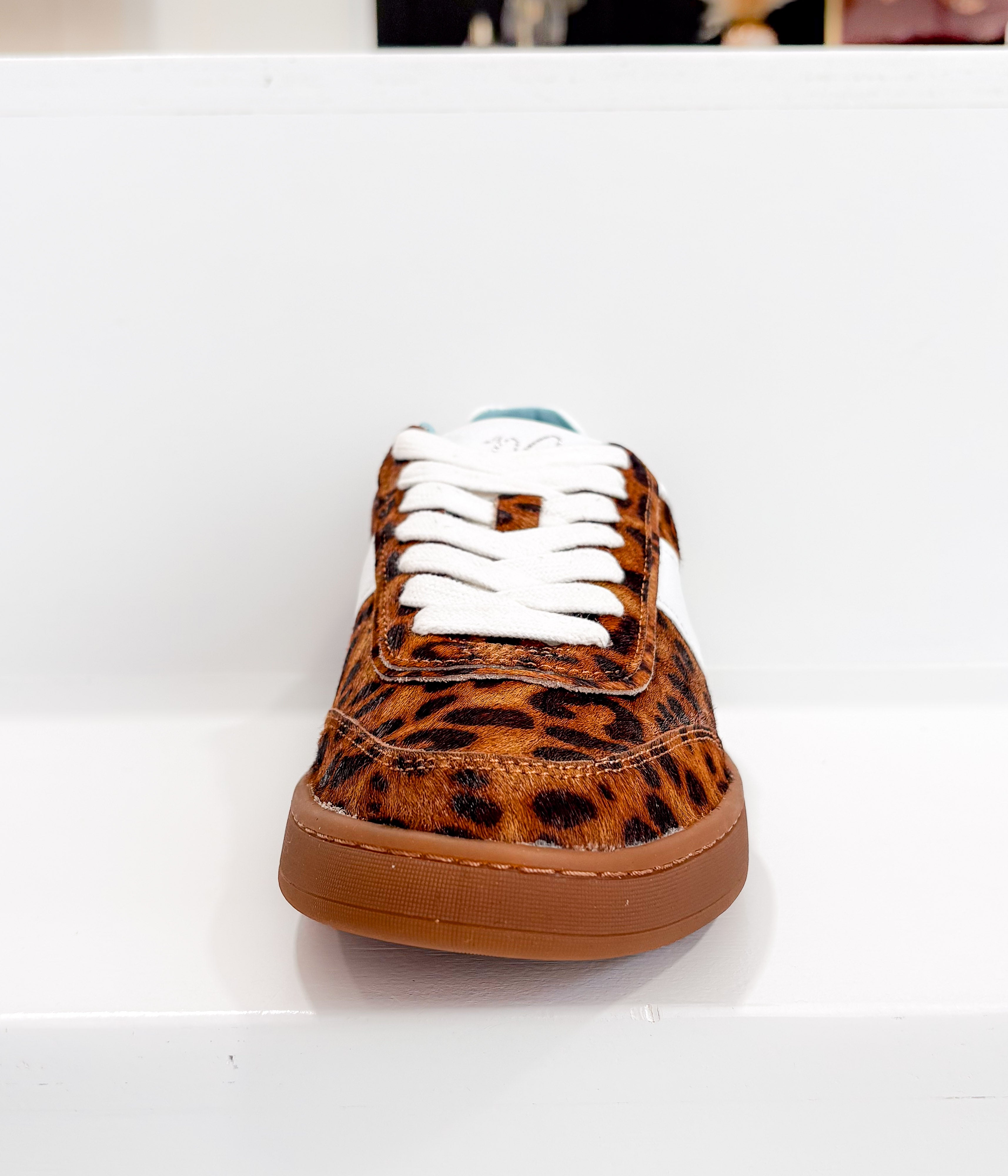 Quincy Low-Top Sneaker in Leopard - Rural Haze