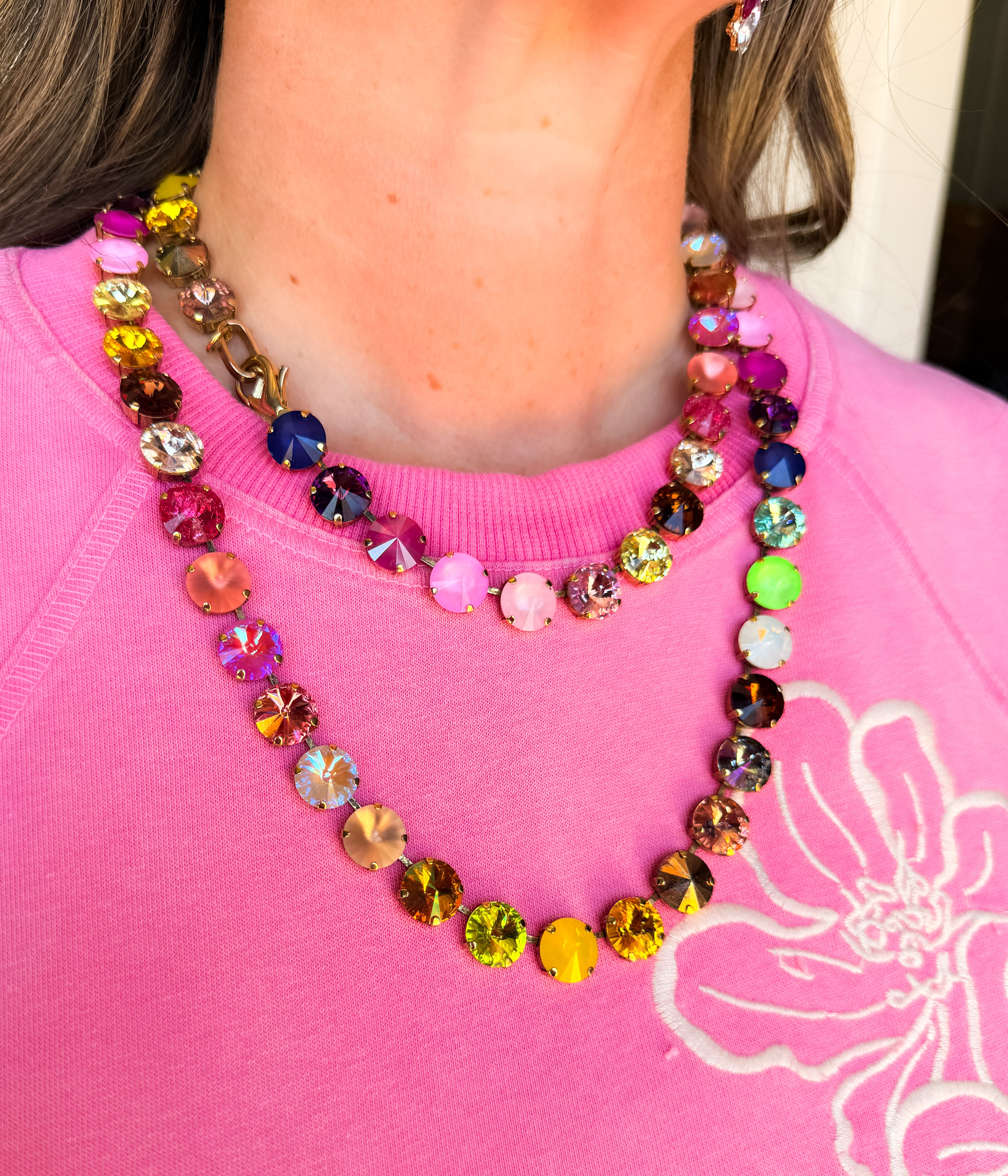 Eliza Necklace in Multi