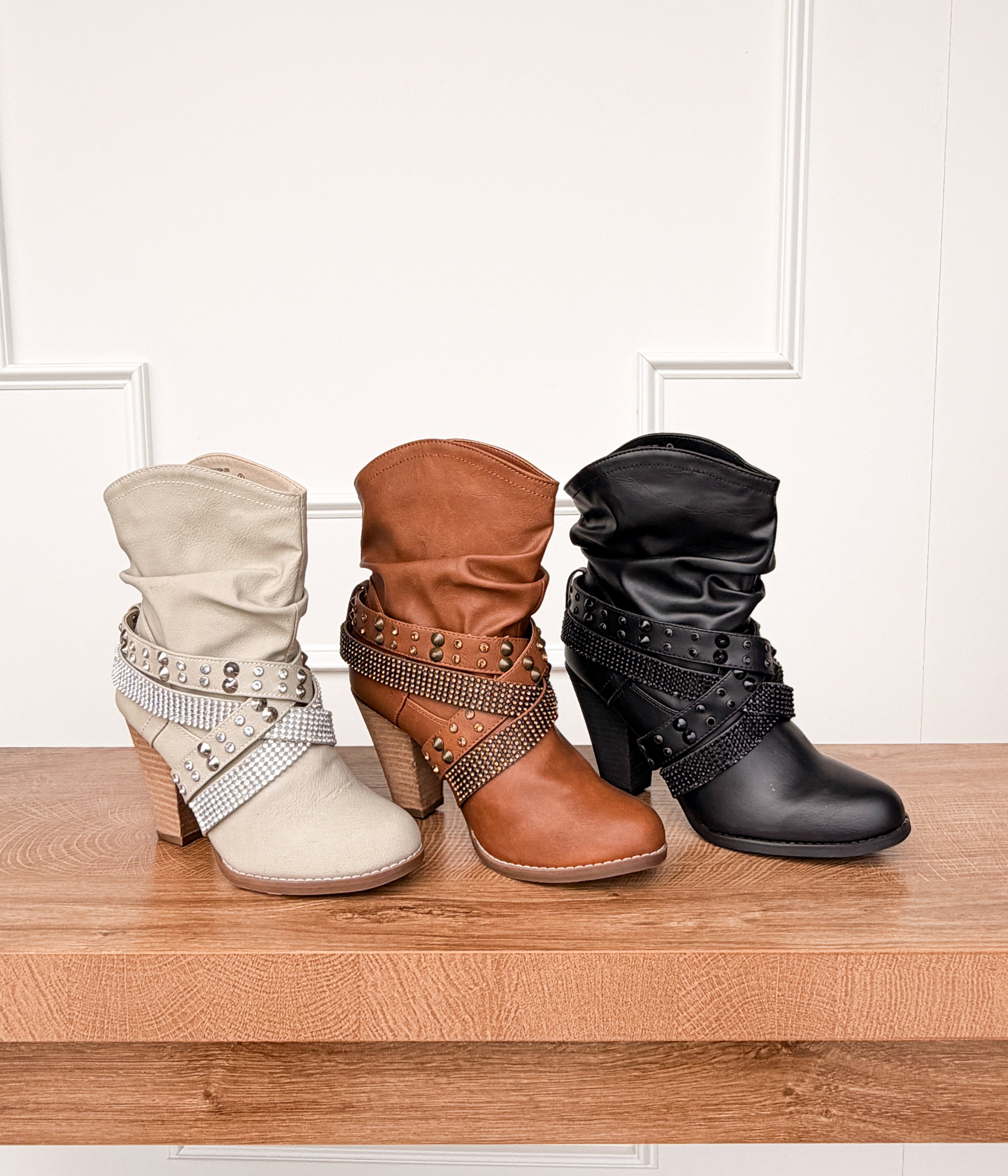 Short Change Booties in Black