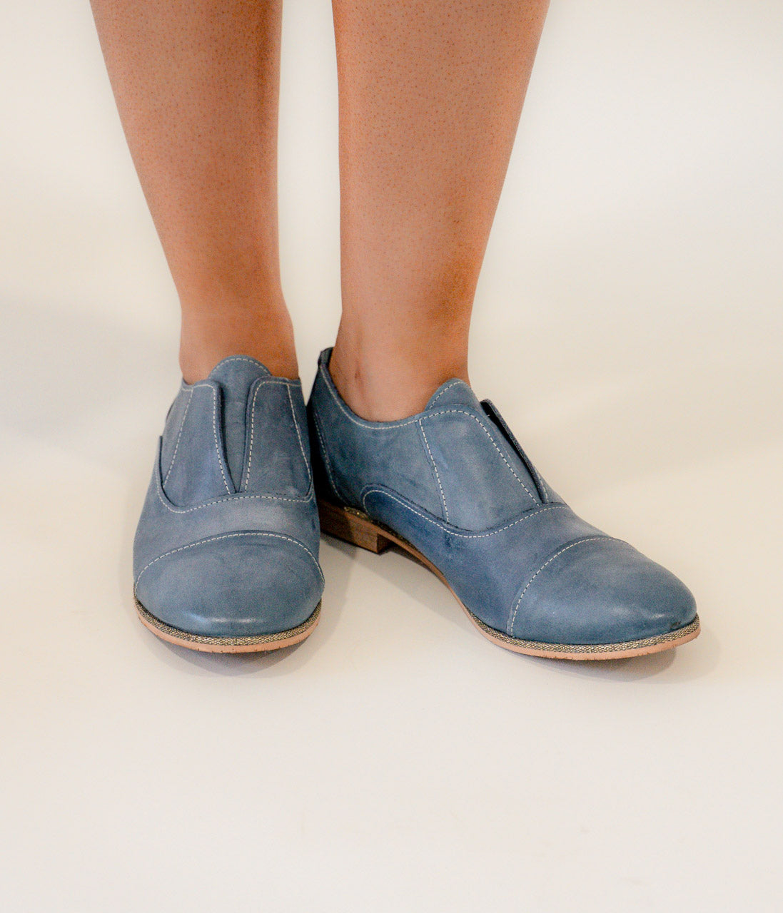 Slip Knot Loafer in Blue - Rural Haze