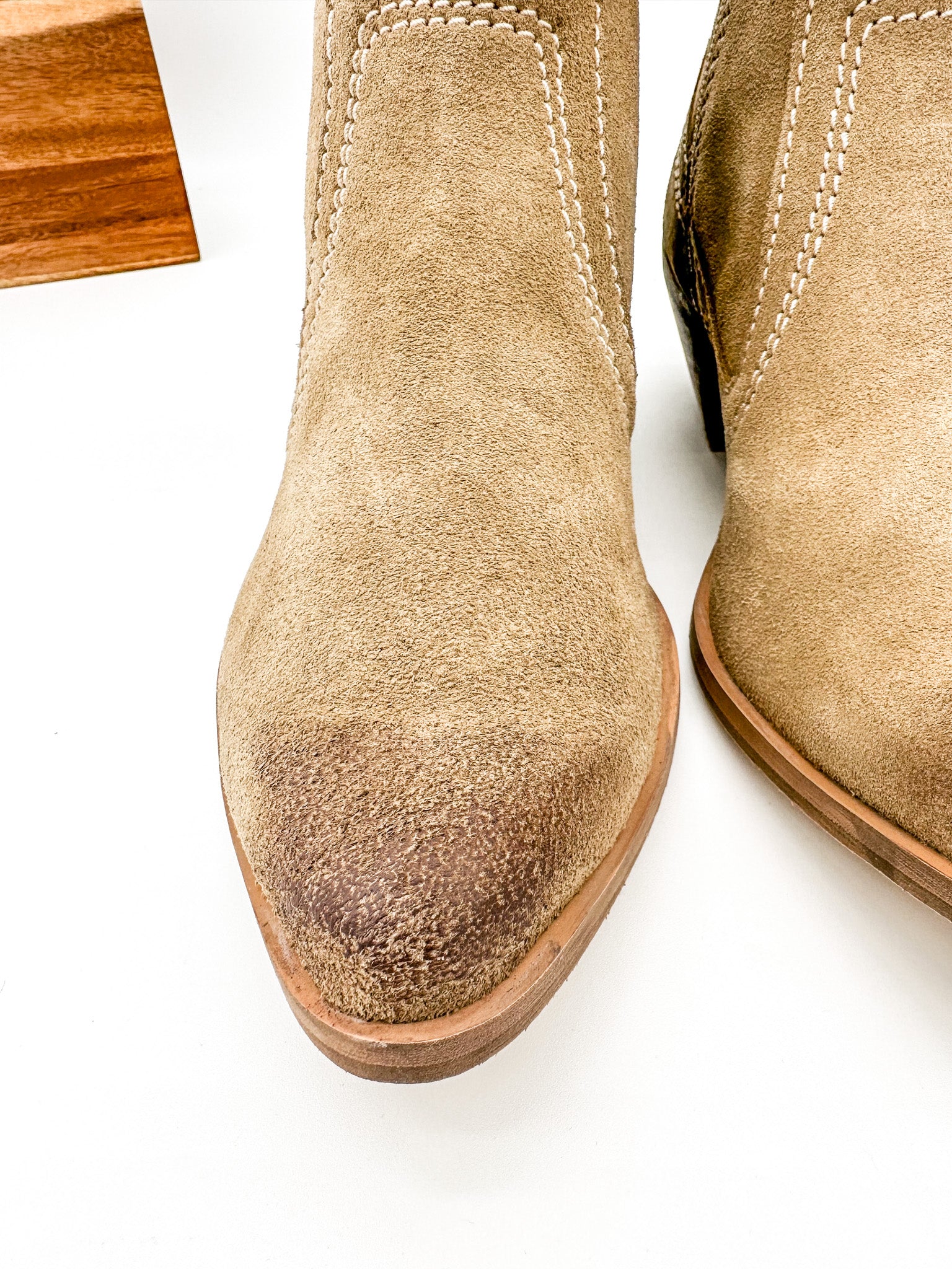 Smithy Suede Ankle Boot in Tan - Rural Haze