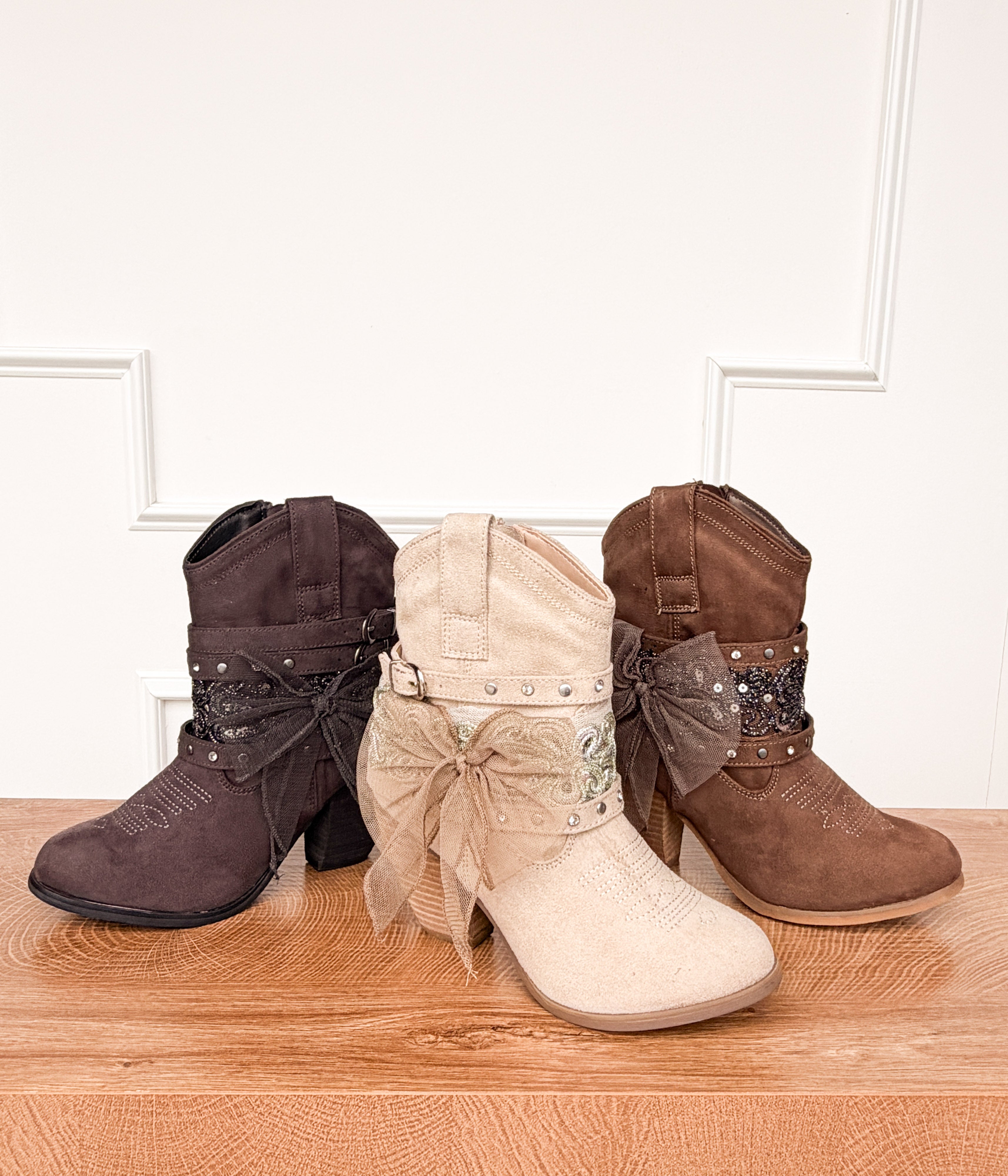 Stash Bootie in Cream