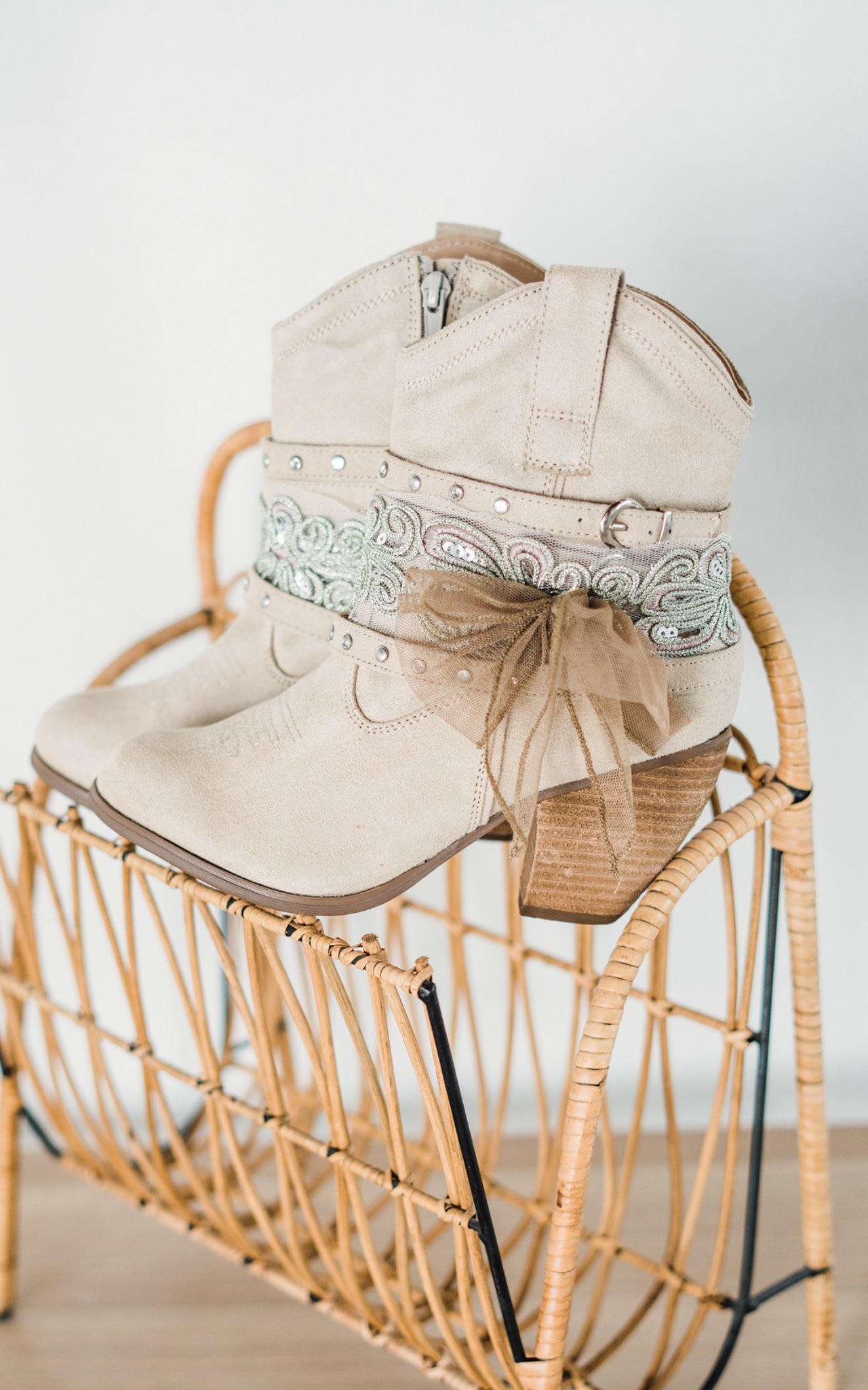 Stash Bootie in Cream - Rural Haze