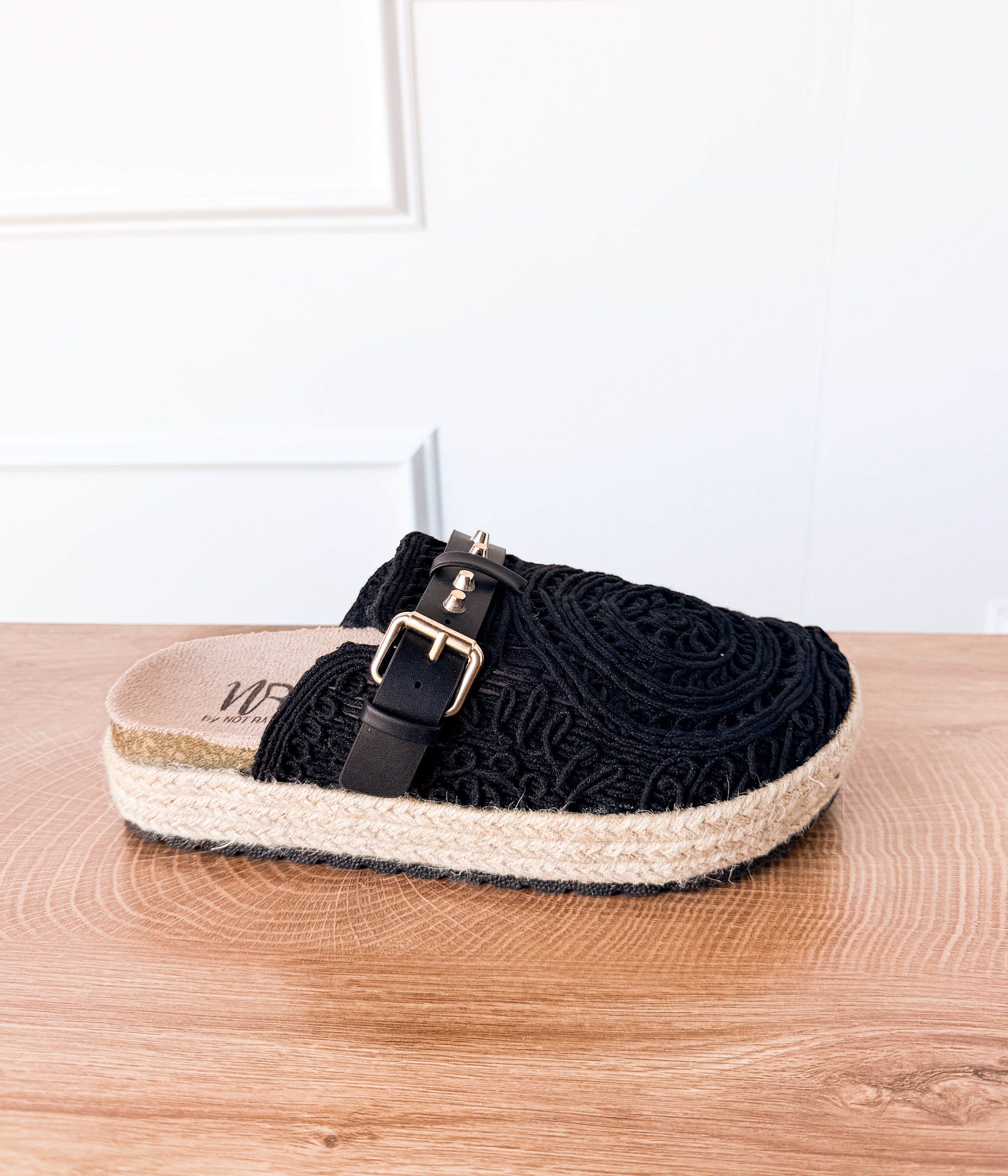 Treads Mule in Black