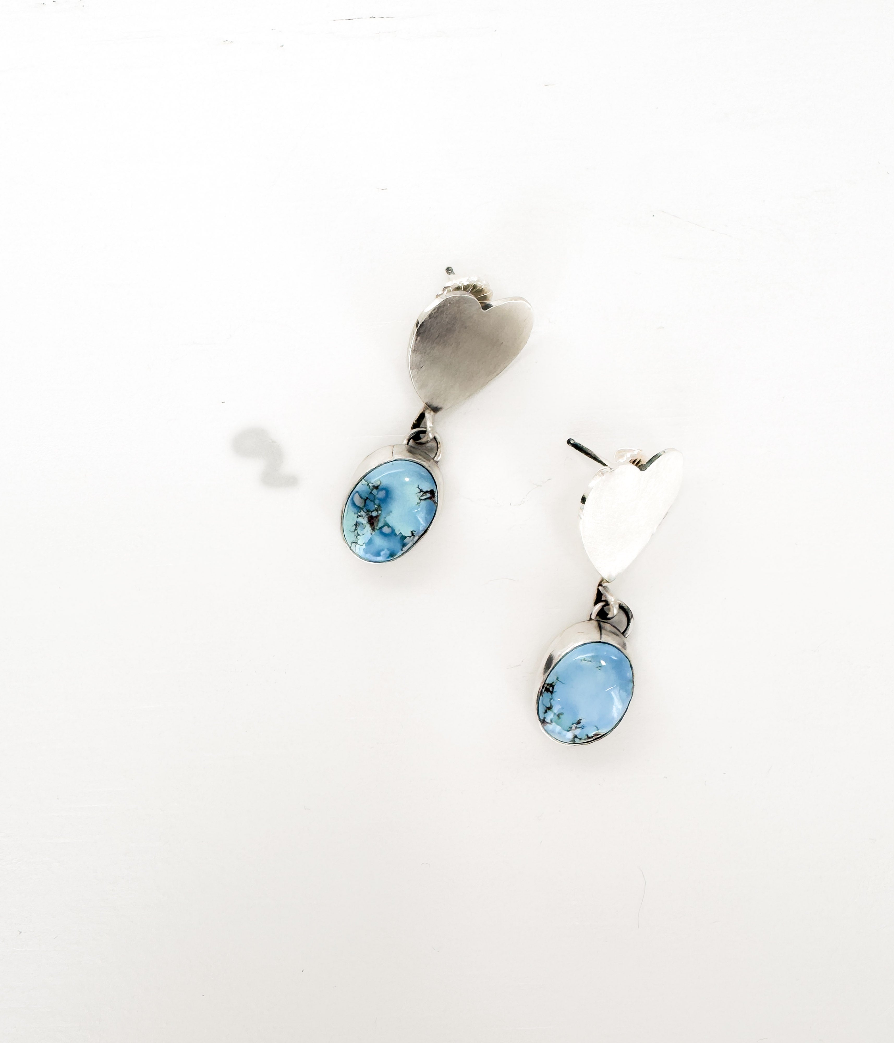 Golden Hills Heart Earrings - Rural Haze