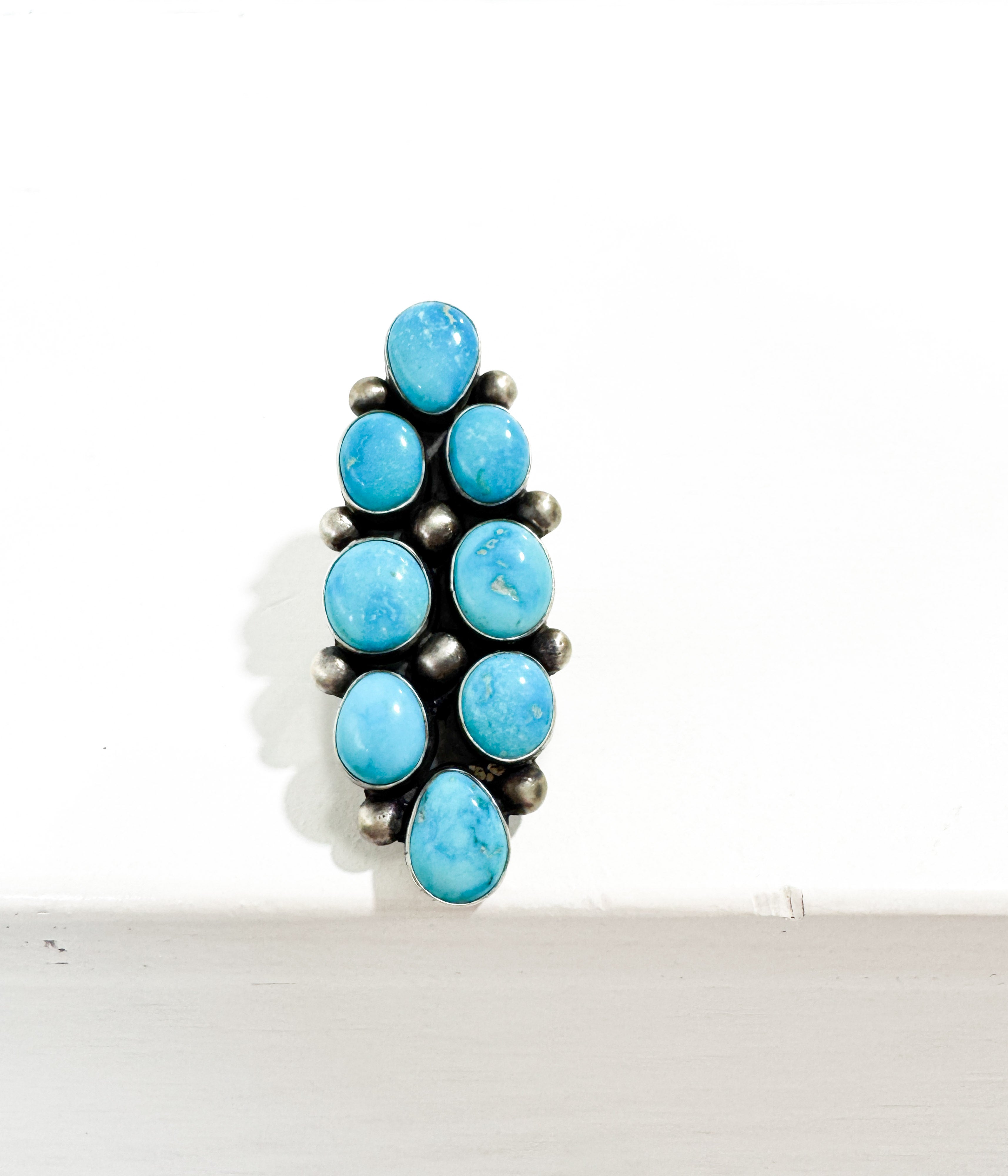 Blue Mesa Adjustable Turquoise Ring - Rural Haze